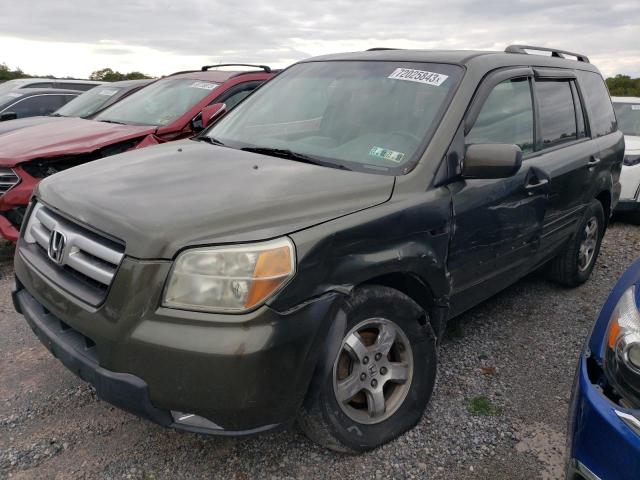 HONDA PILOT EX 2006 2hkyf18726h506286