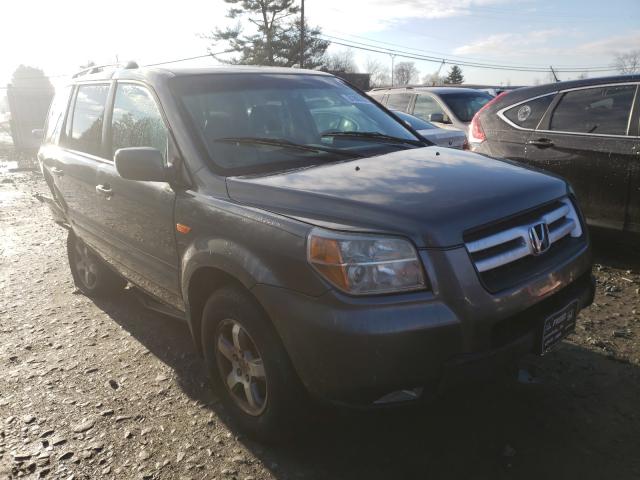 HONDA PILOT EXL 2007 2hkyf18737h540481