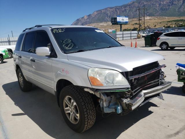 HONDA PILOT EXL 2004 2hkyf18744h537584