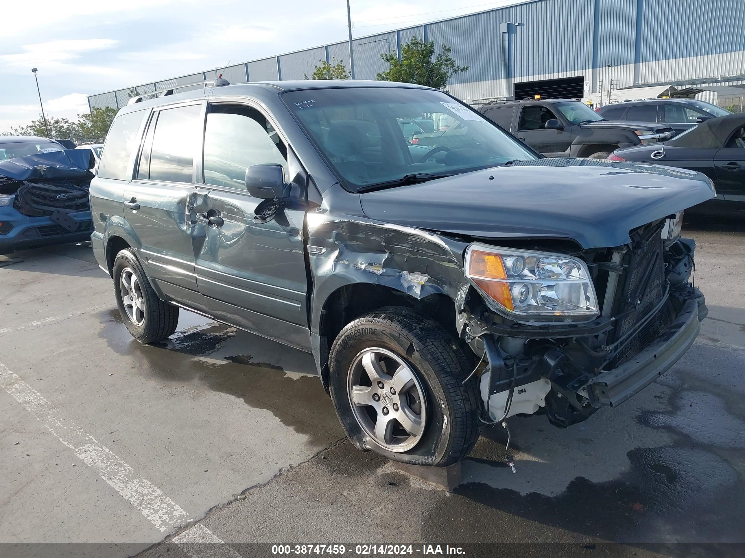 HONDA PILOT 2006 2hkyf18746h548393