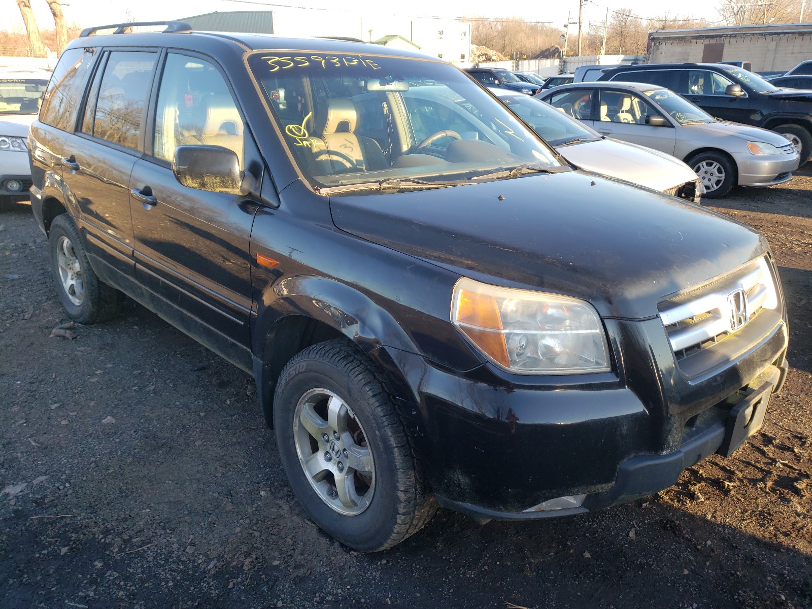 HONDA PILOT EX 2006 2hkyf18746h560172