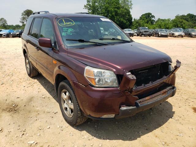 HONDA PILOT EXL 2007 2hkyf18747h524774