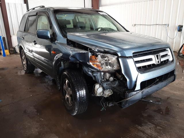 HONDA PILOT EXL 2007 2hkyf18747h529361