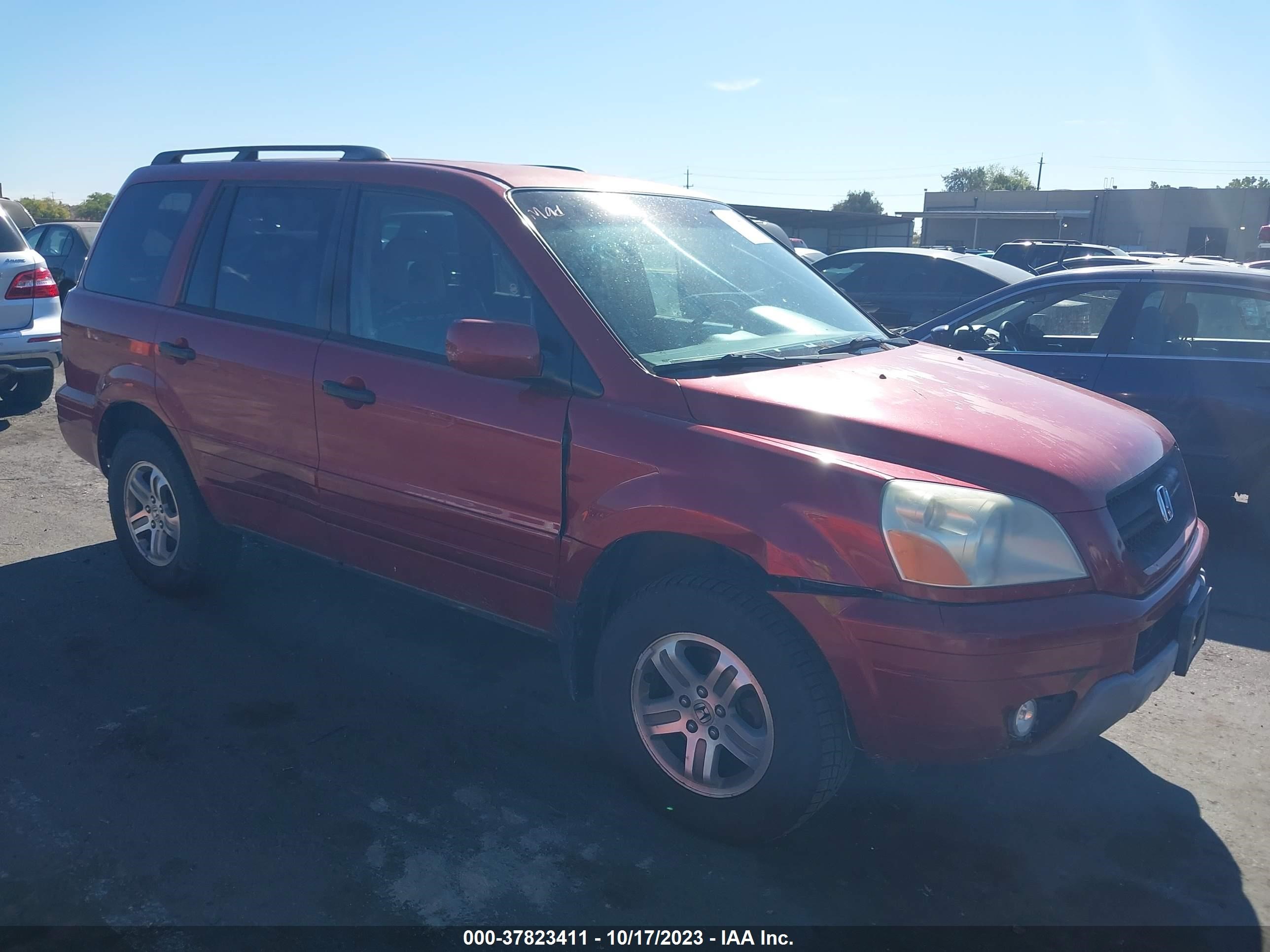 HONDA PILOT 2004 2hkyf18764h506188