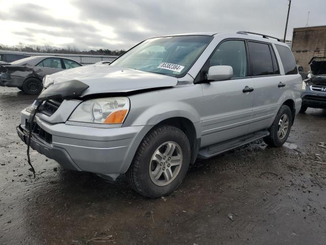 HONDA PILOT EXL 2004 2hkyf18764h527252