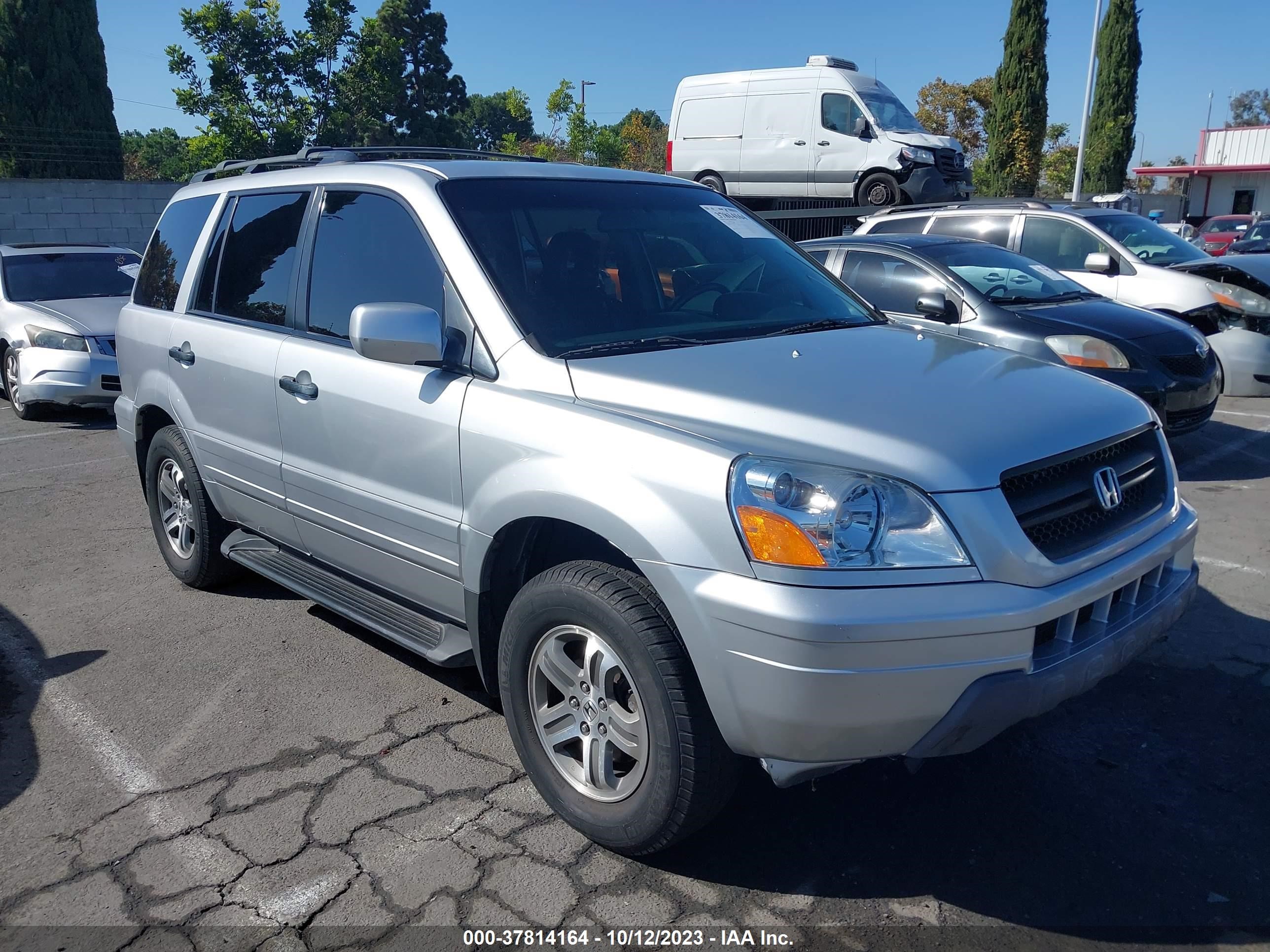 HONDA PILOT 2004 2hkyf18764h548022