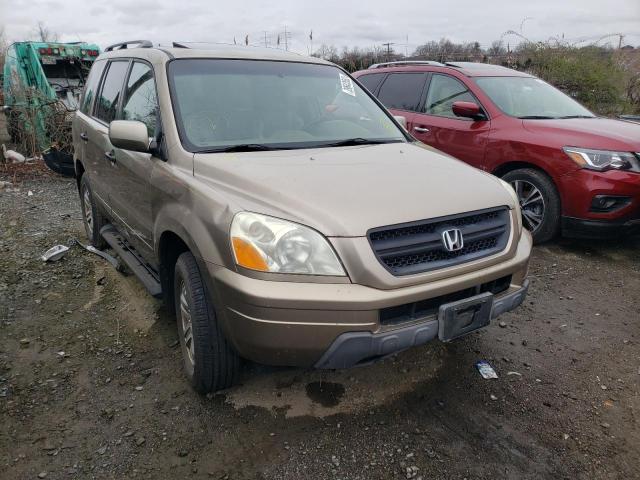 HONDA PILOT EXL 2005 2hkyf18765h548376