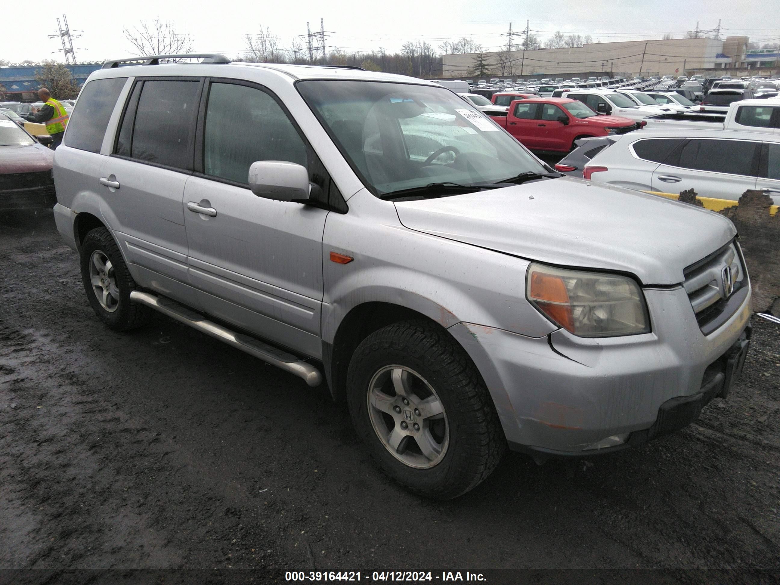 HONDA PILOT 2006 2hkyf18766h521549