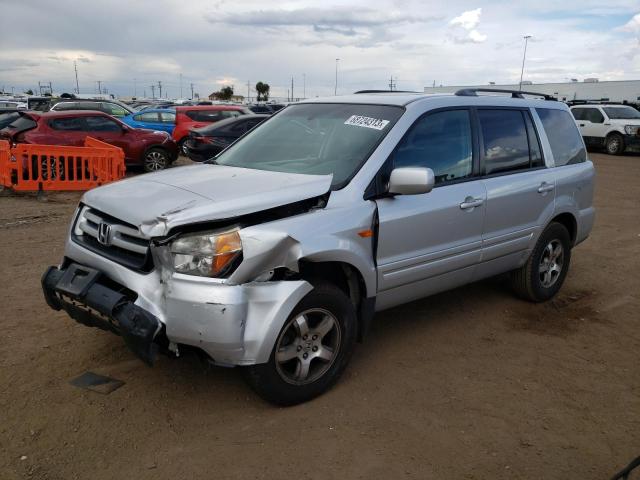 HONDA PILOT EXL 2007 2hkyf18767h541043