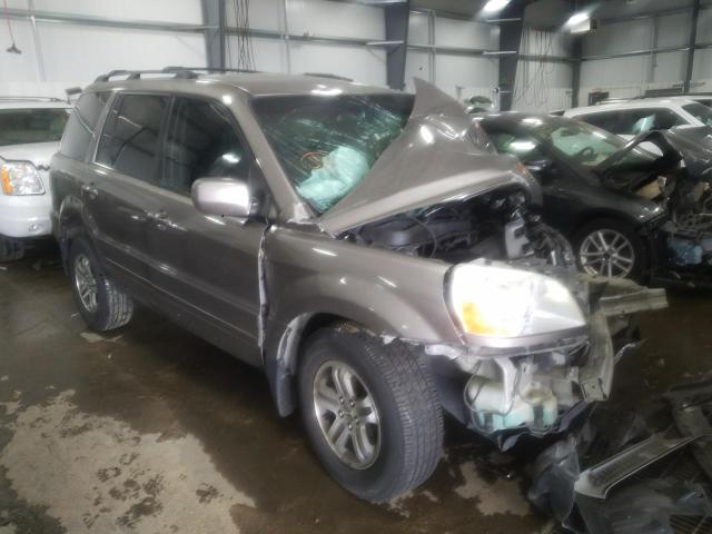 HONDA PILOT EXL 2004 2hkyf18784h592328