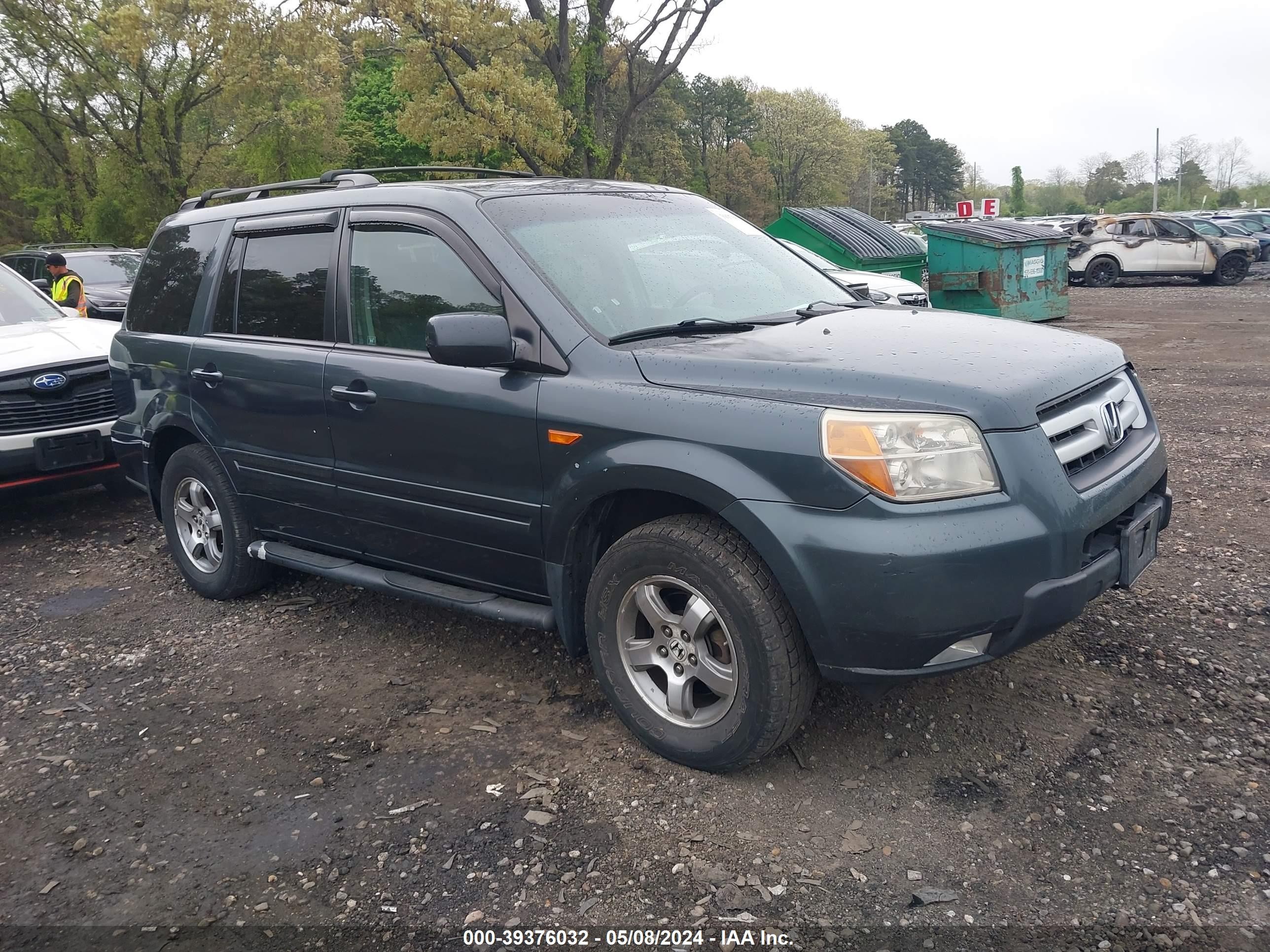 HONDA PILOT 2006 2hkyf187968528558