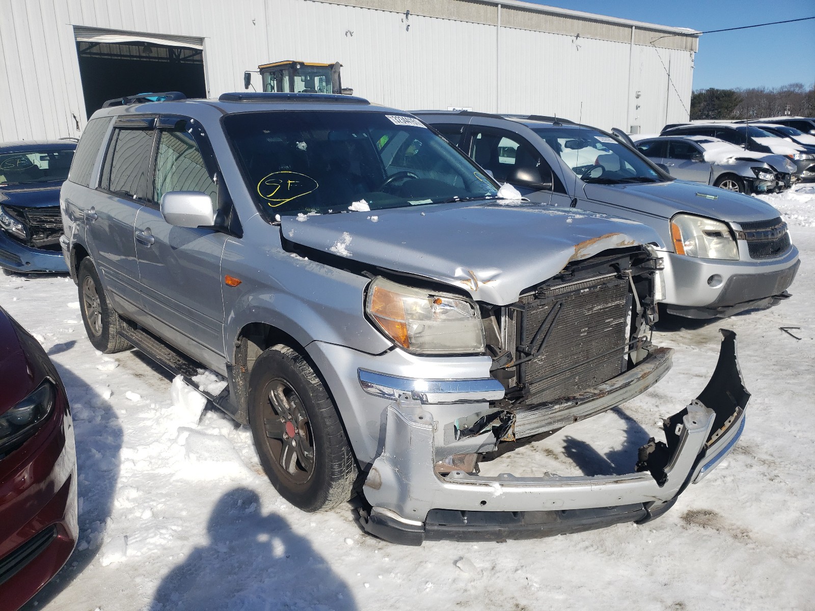 HONDA PILOT EX 2006 2hkyf18796h525661