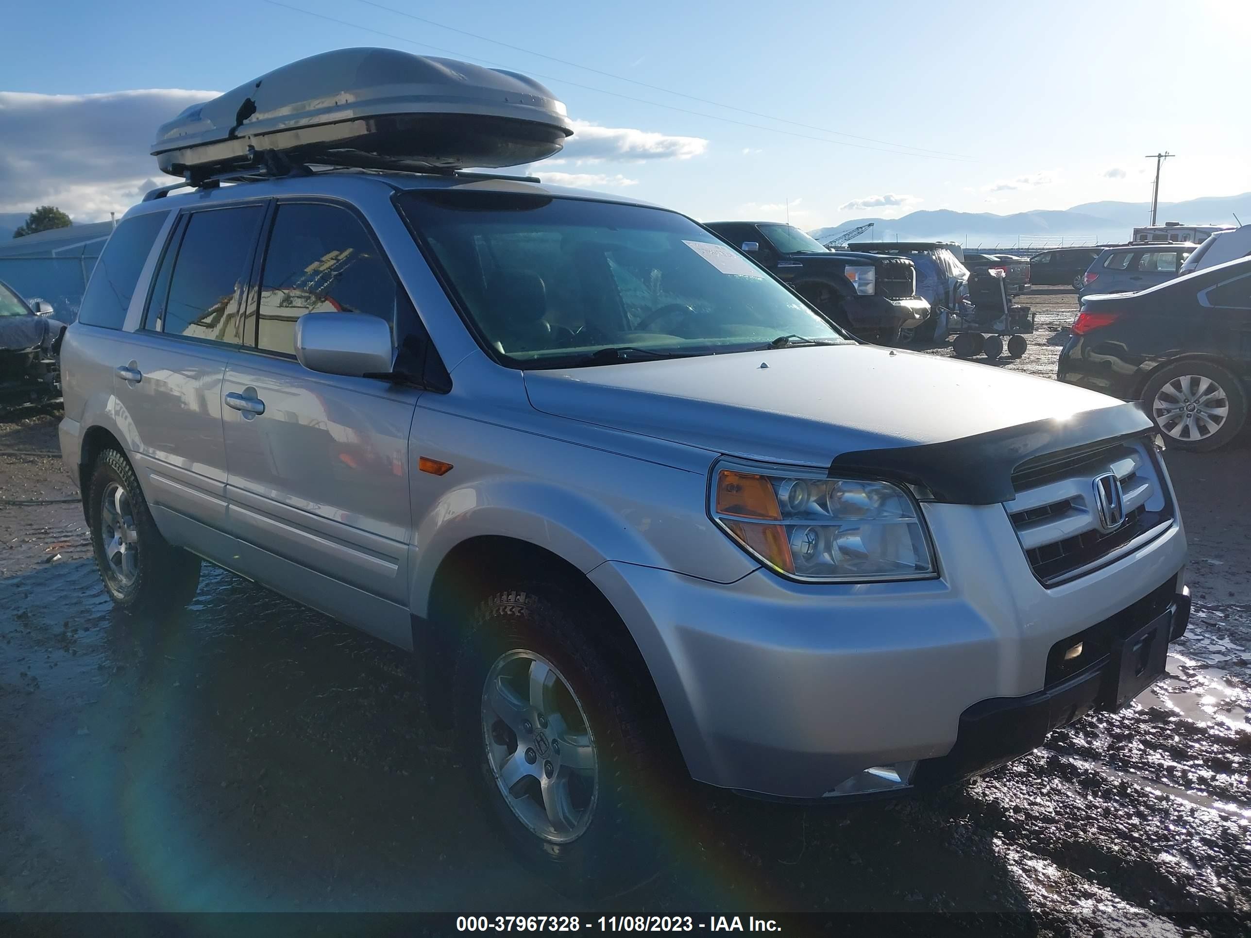 HONDA PILOT 2007 2hkyf18797h517528