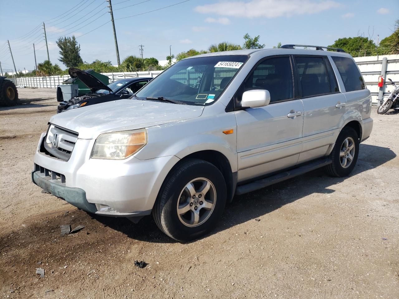 HONDA PILOT 2007 2hkyf18797h539349