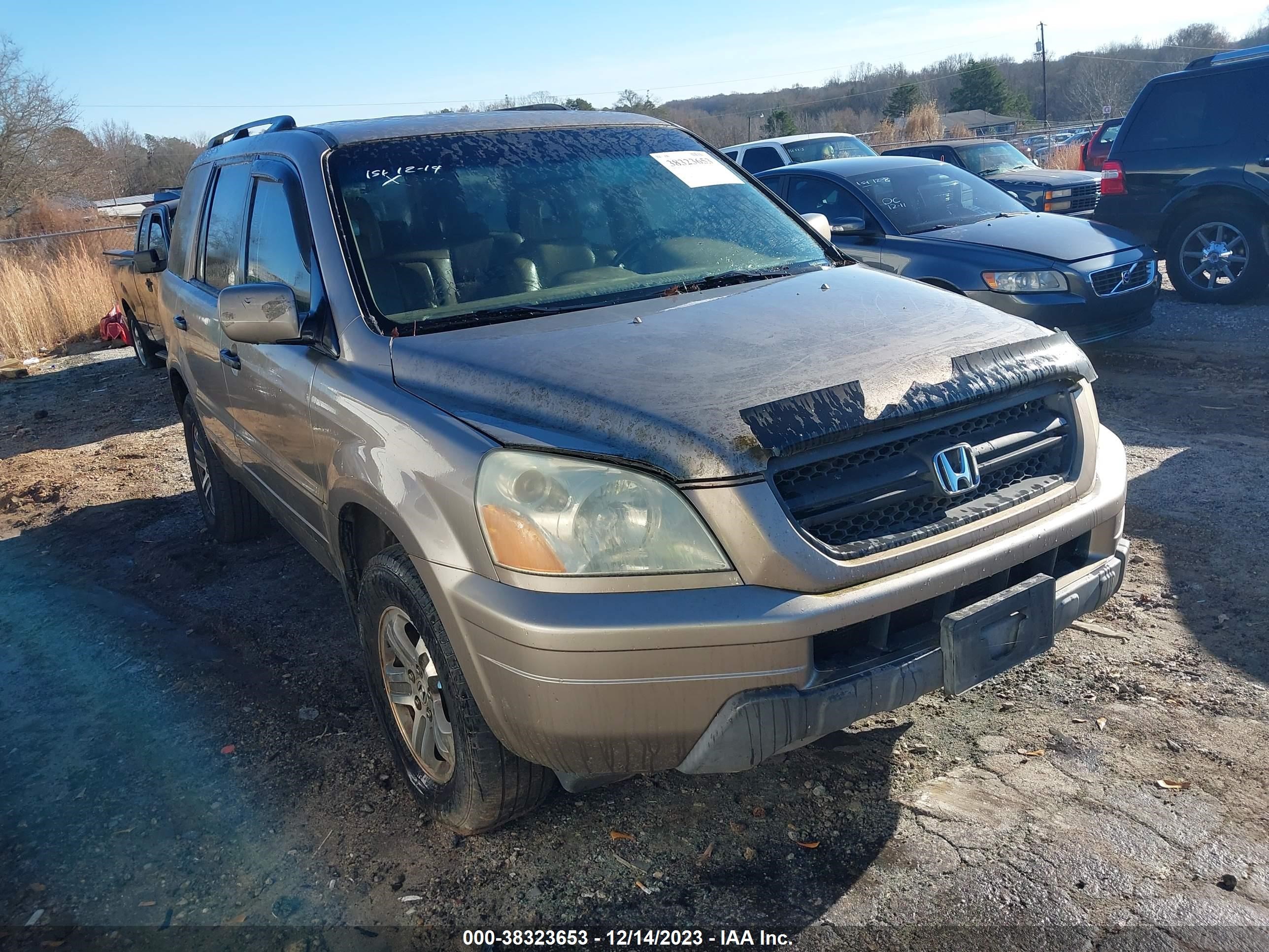 HONDA PILOT 2004 2hkyf187x4h562683