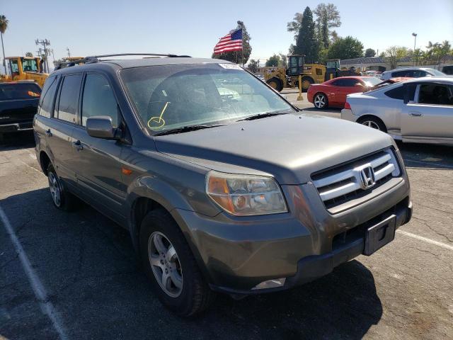 HONDA PILOT EXL 2007 2hkyf187x7h500544