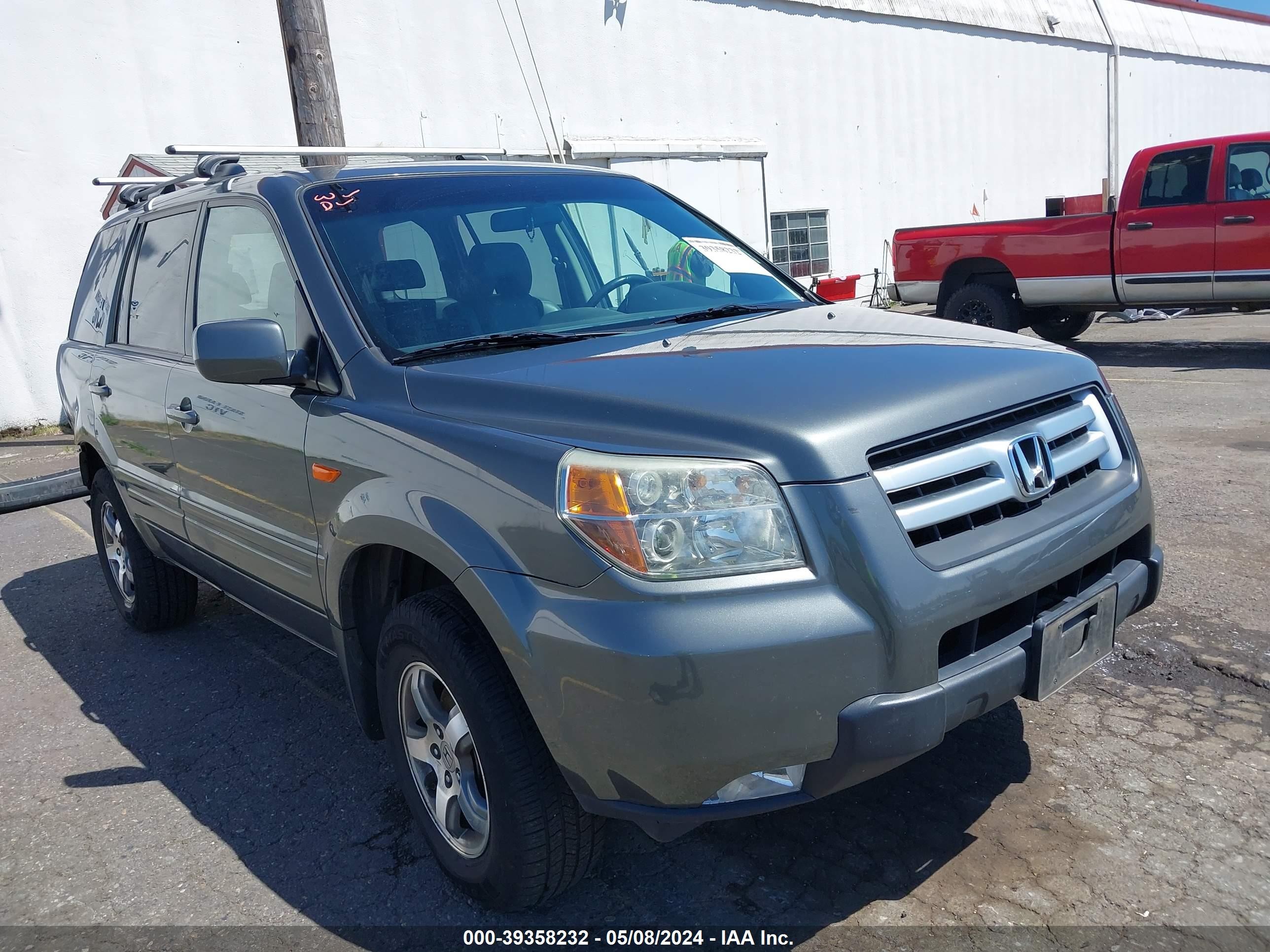 HONDA PILOT 2007 2hkyf187x7h501371