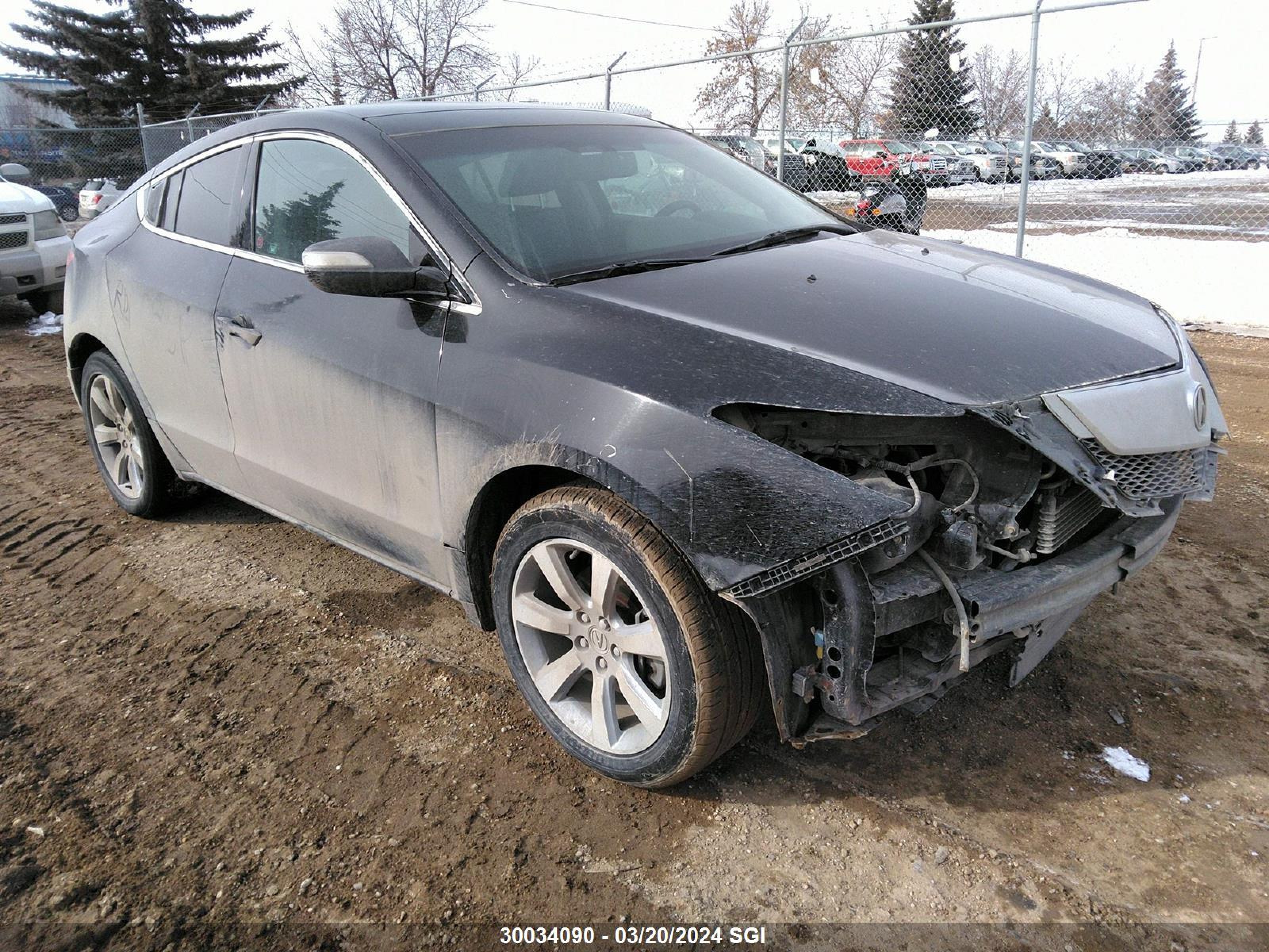 ACURA ZDX 2010 2hnyb1h24ah000812