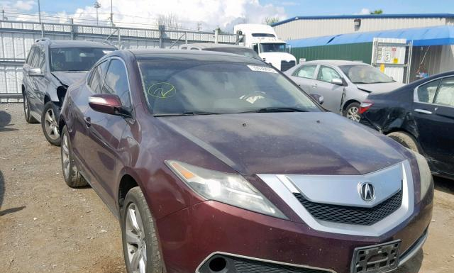 ACURA ZDX 2010 2hnyb1h40ah503397