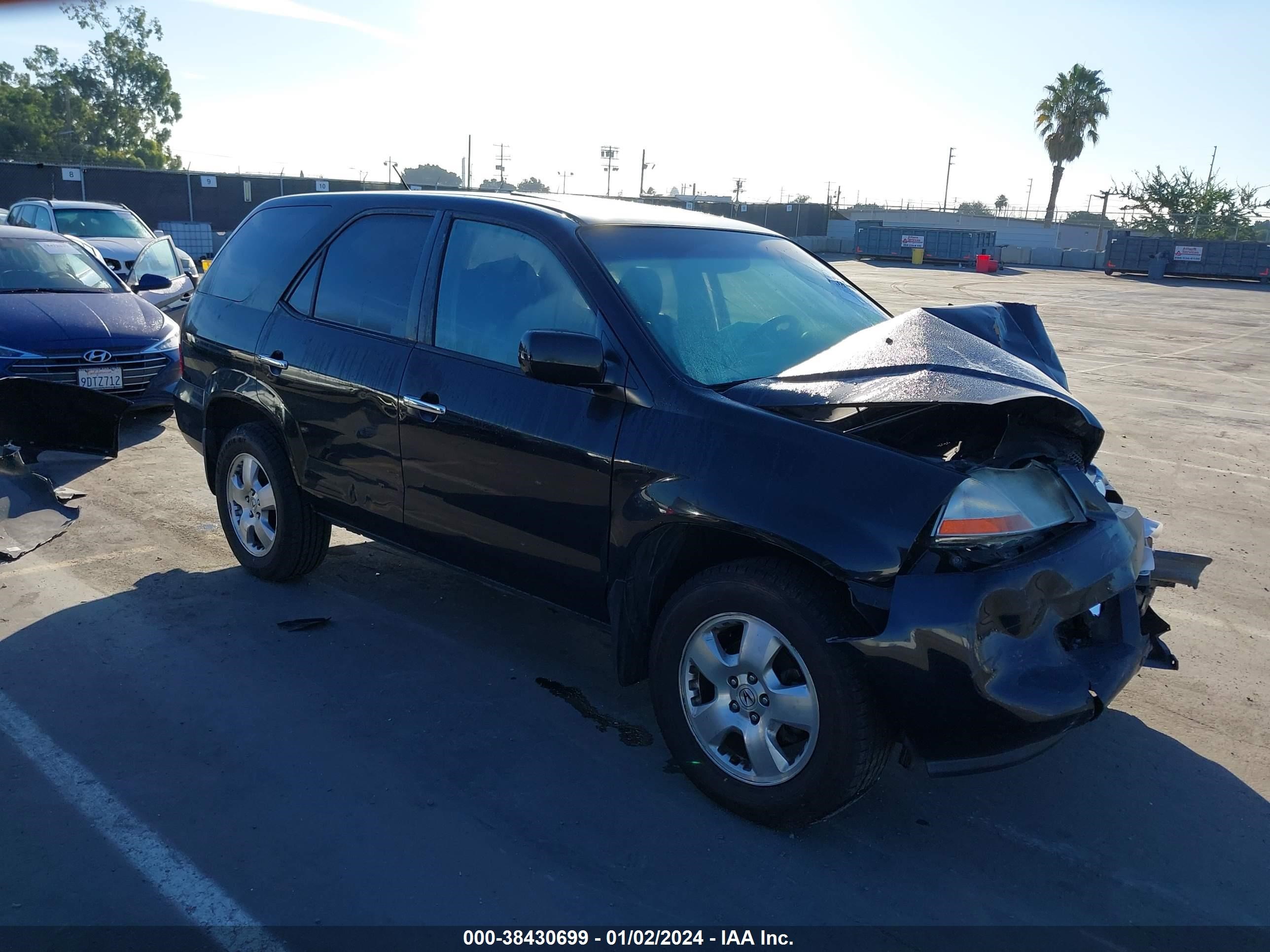 ACURA MDX 2003 2hnyd18213h532225