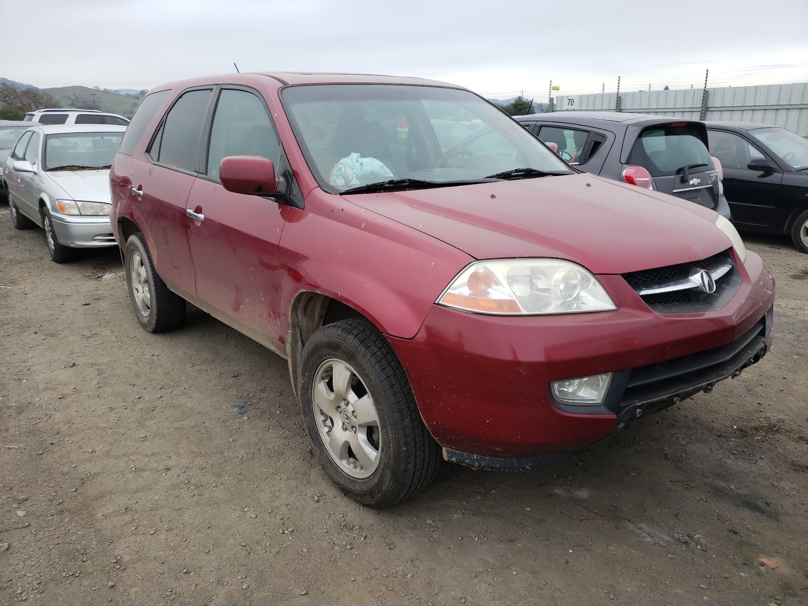 ACURA MDX 2003 2hnyd18223h503235