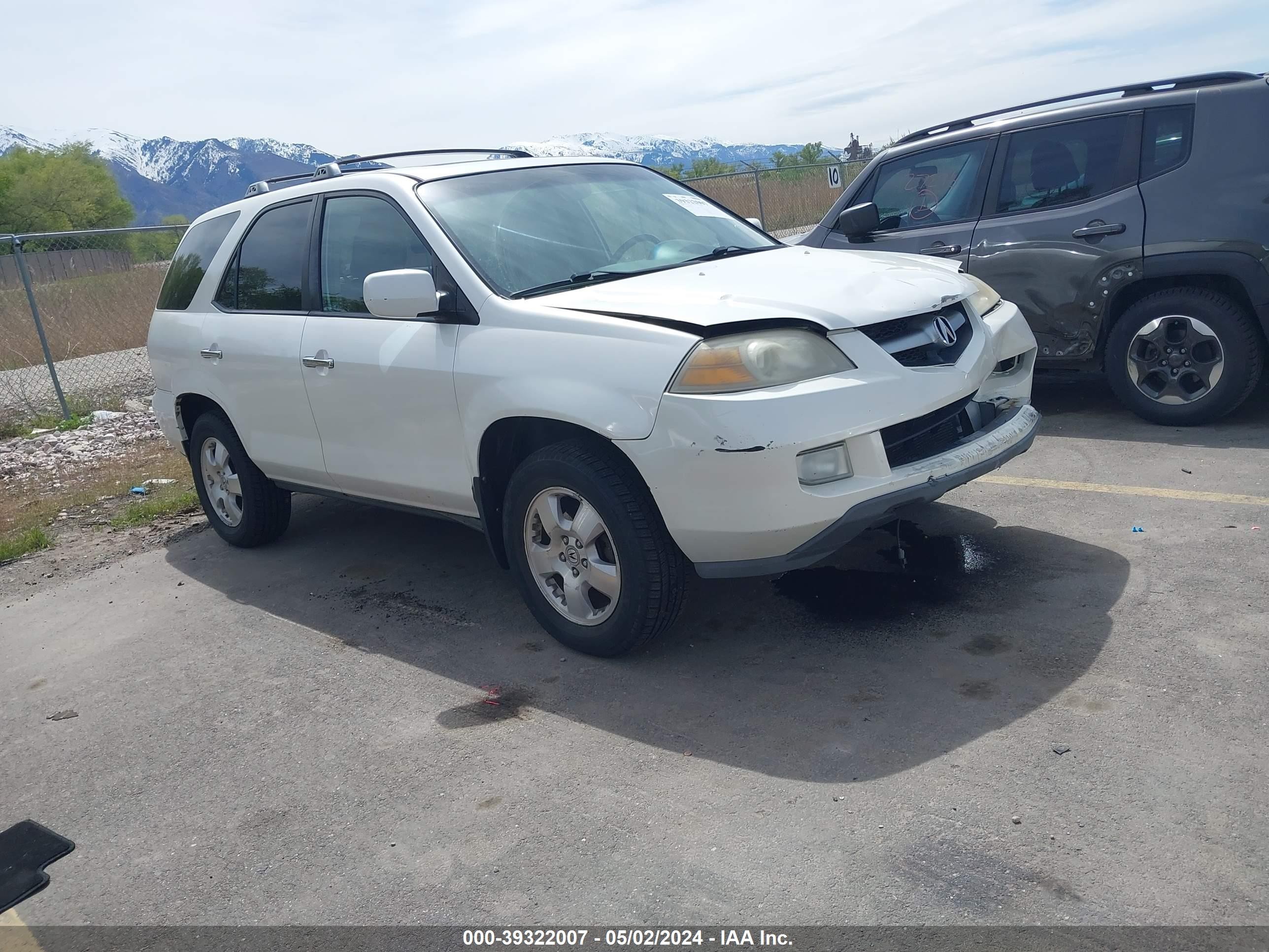 ACURA MDX 2004 2hnyd18224h533403