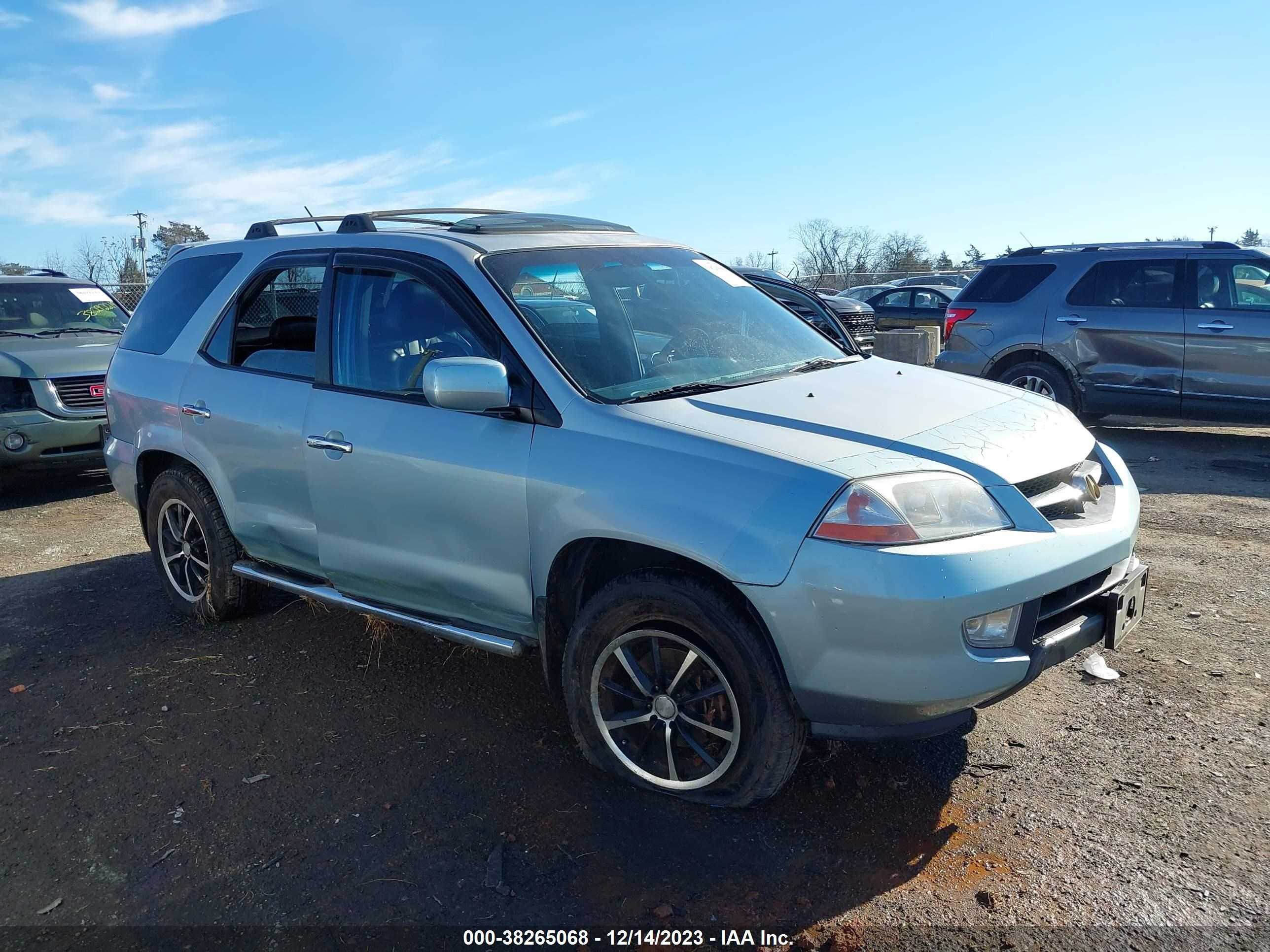 ACURA MDX 2003 2hnyd18233h501199