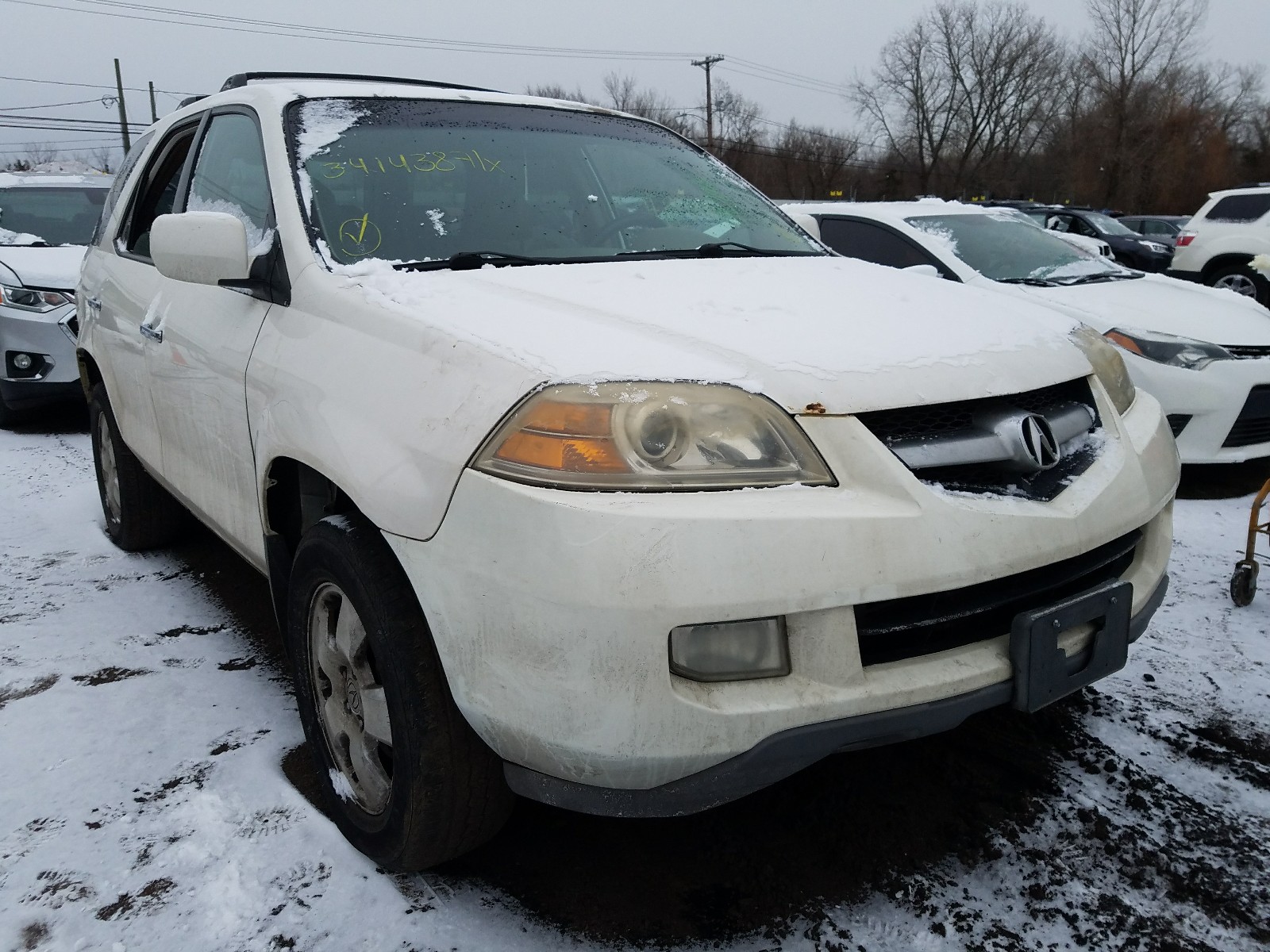 ACURA MDX 2004 2hnyd18234h544054