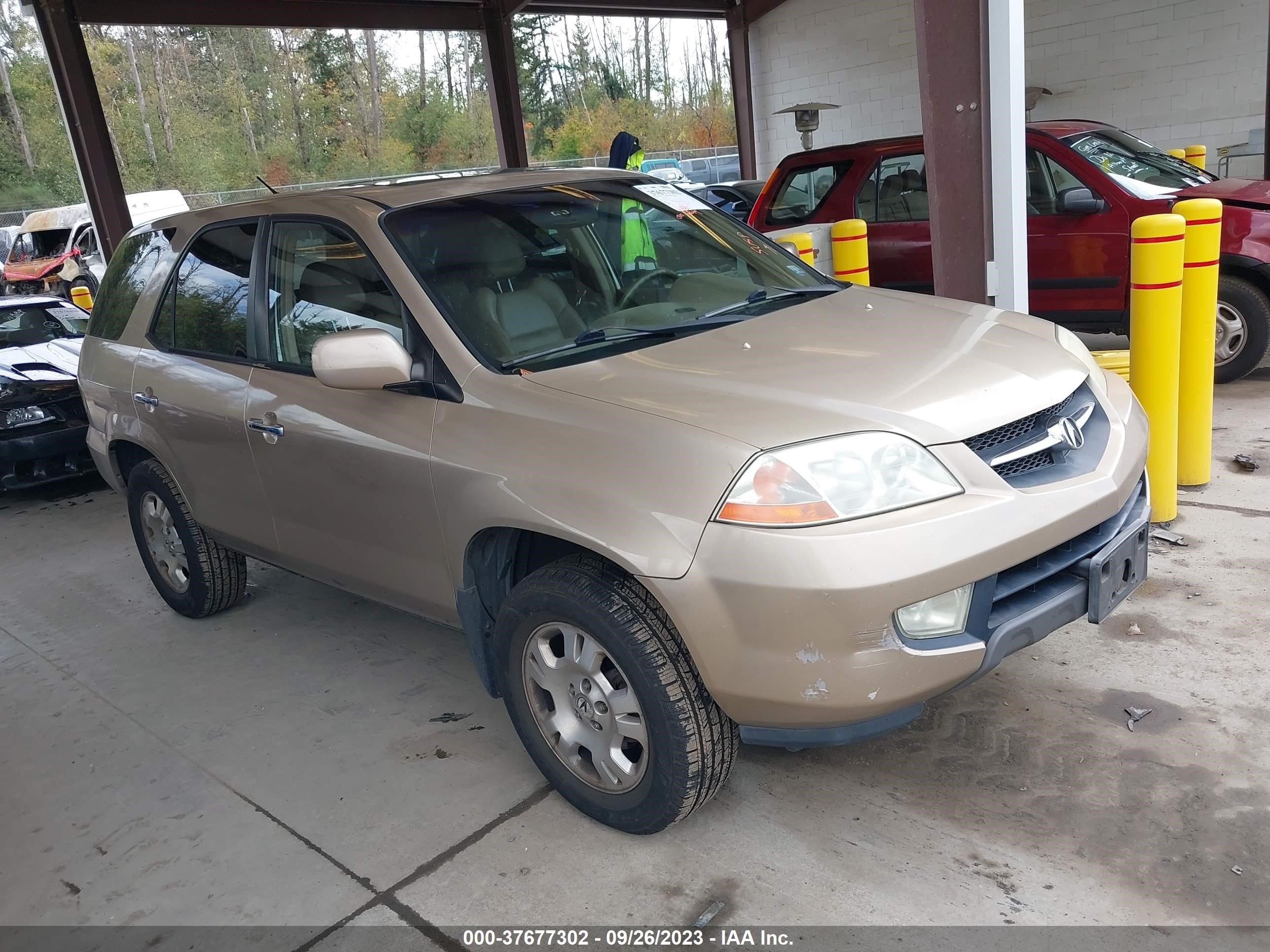 ACURA MDX 2001 2hnyd18241h529008