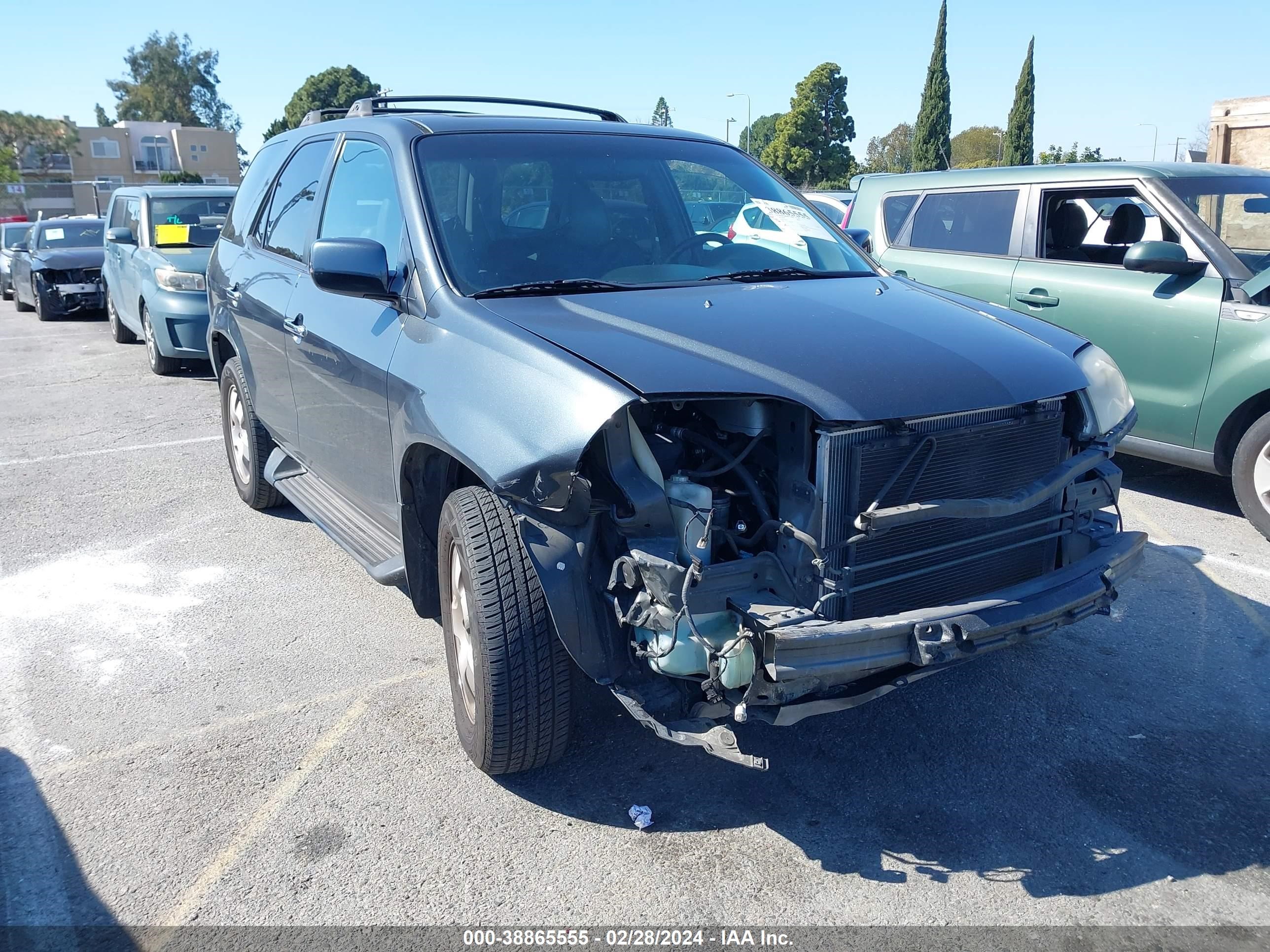 ACURA MDX 2004 2hnyd18244h553930