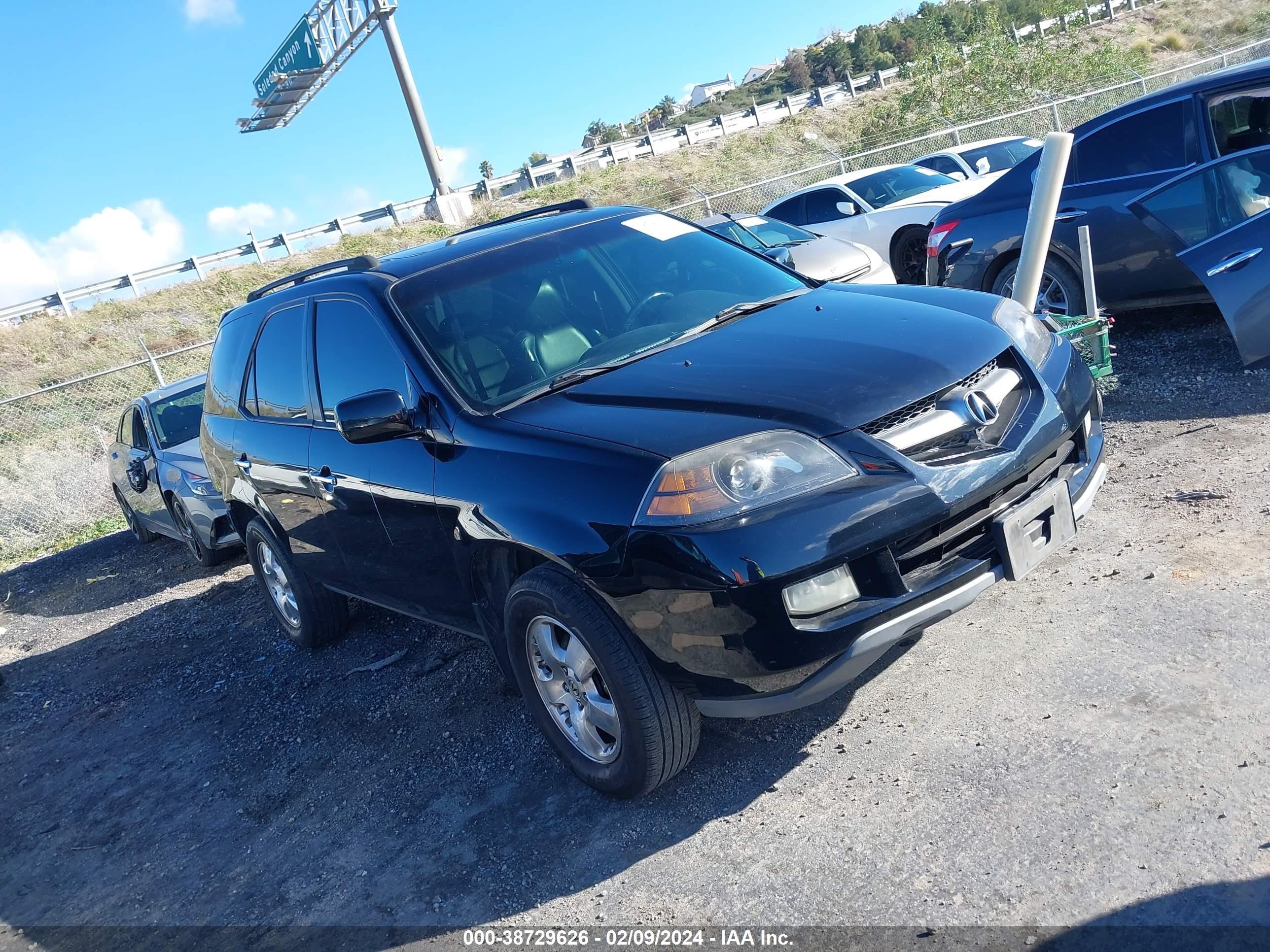 ACURA MDX 2006 2hnyd18256h540297