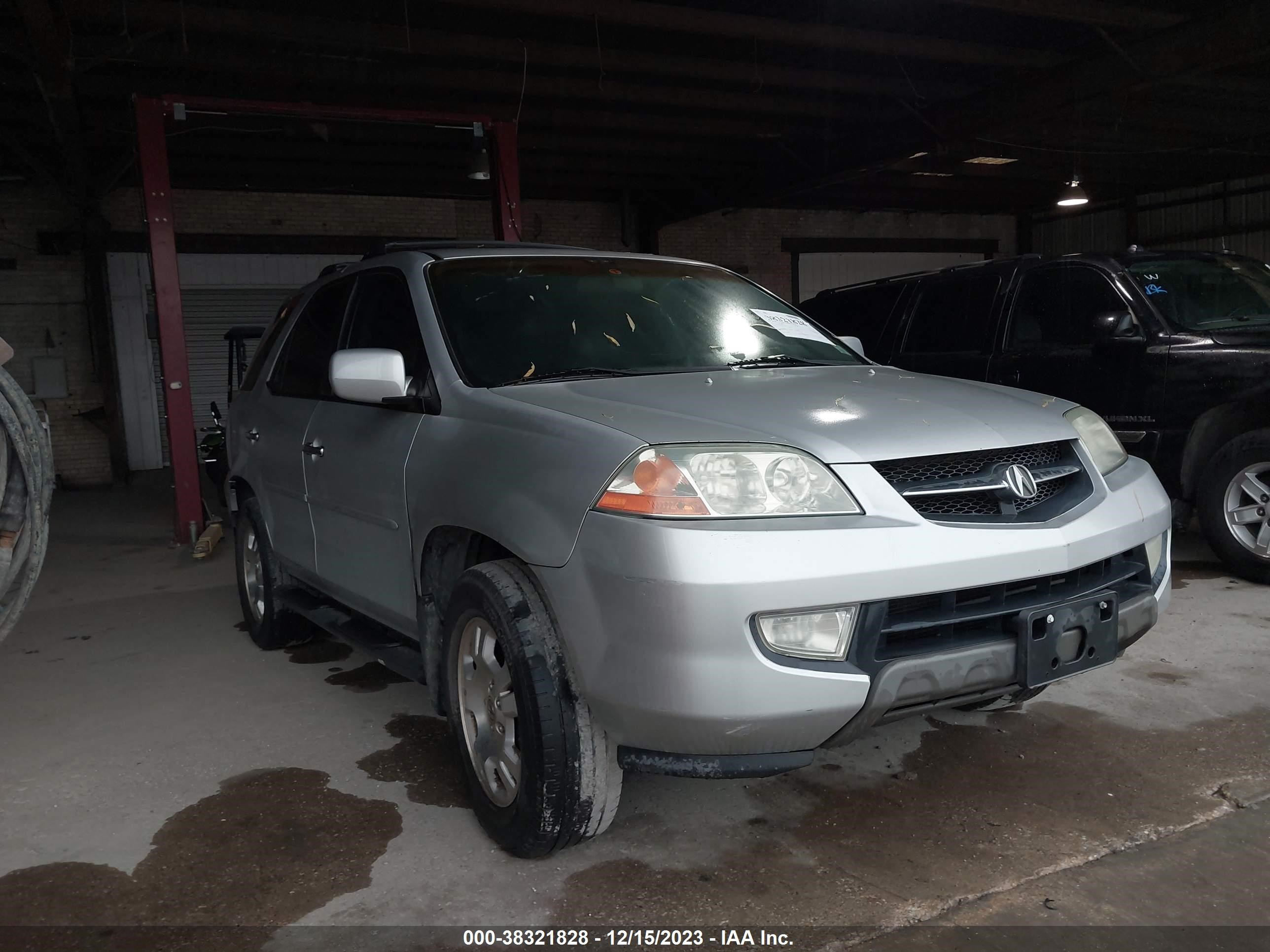 ACURA MDX 2002 2hnyd18262h529531