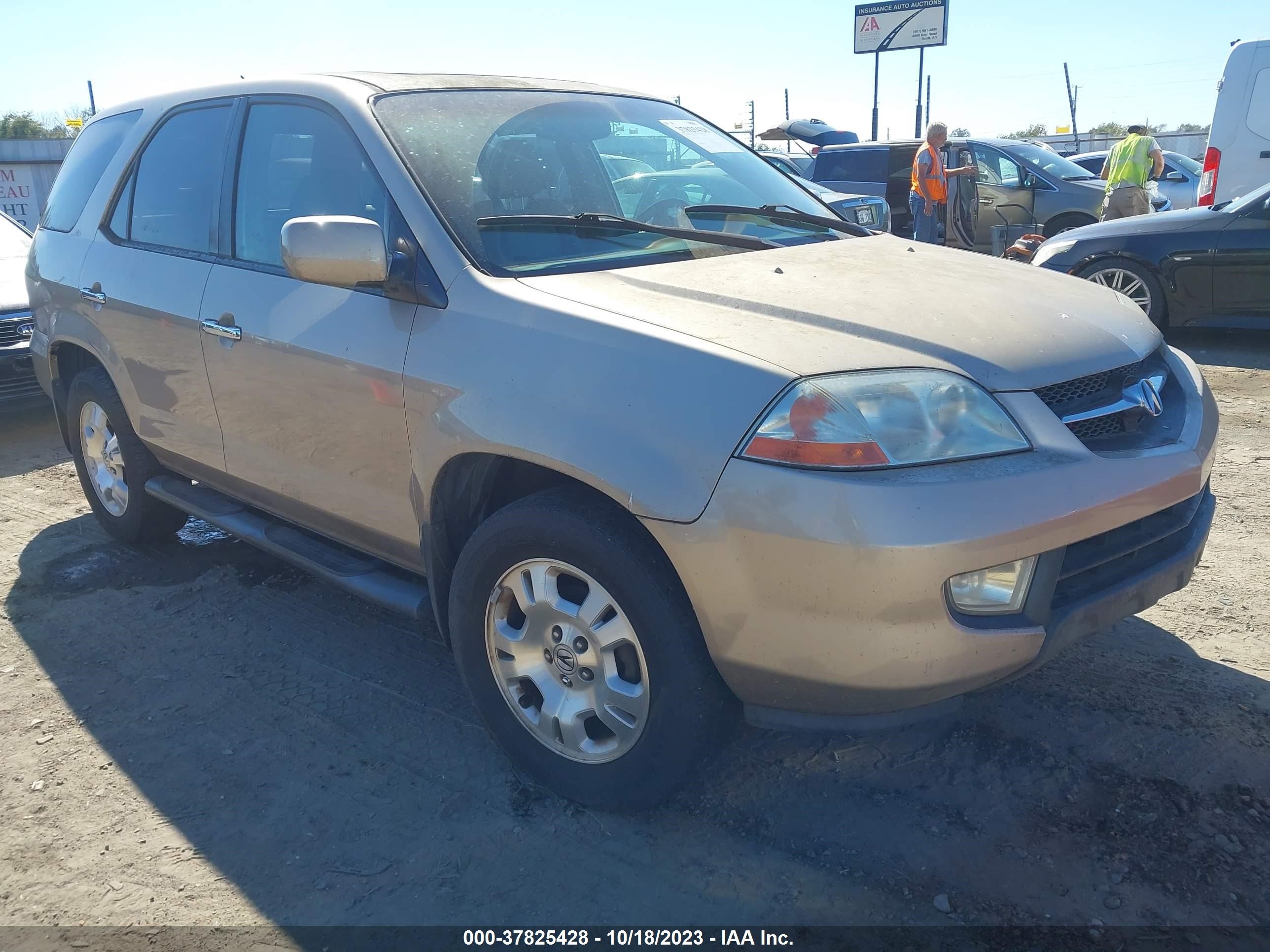 ACURA MDX 2002 2hnyd18262h540724