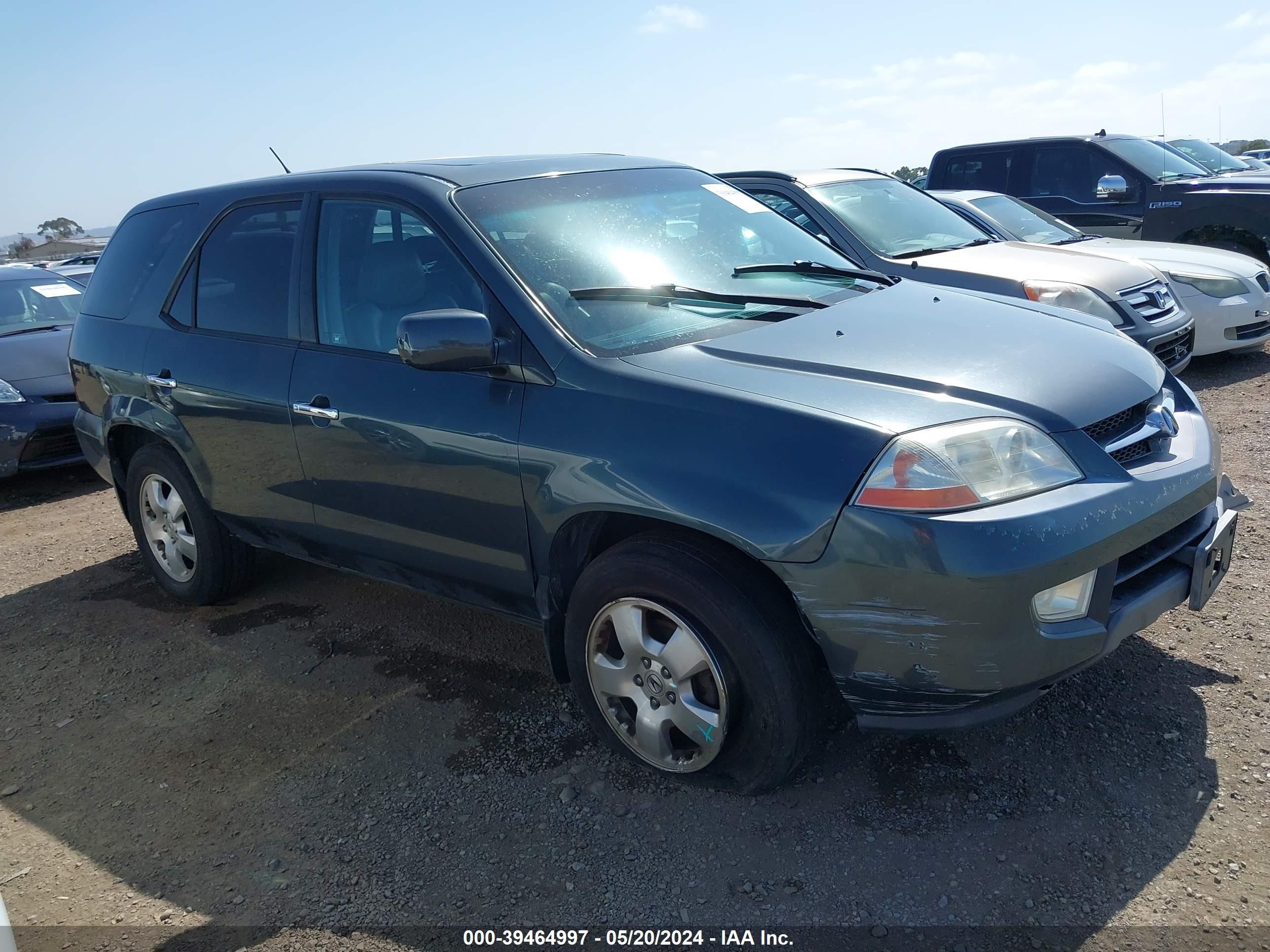 ACURA MDX 2003 2hnyd18263h550669