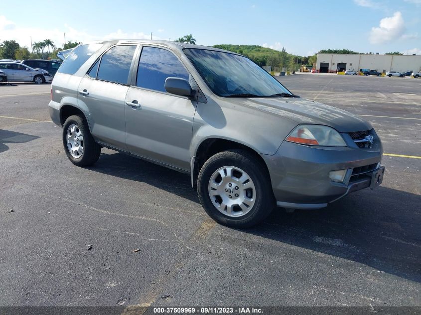 ACURA MDX 2001 2hnyd18271h514096