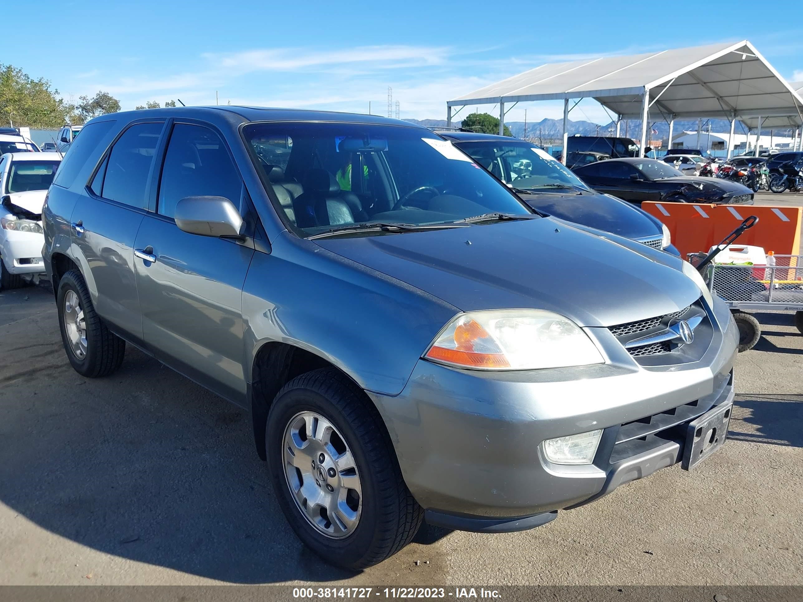 ACURA MDX 2001 2hnyd18271h527334