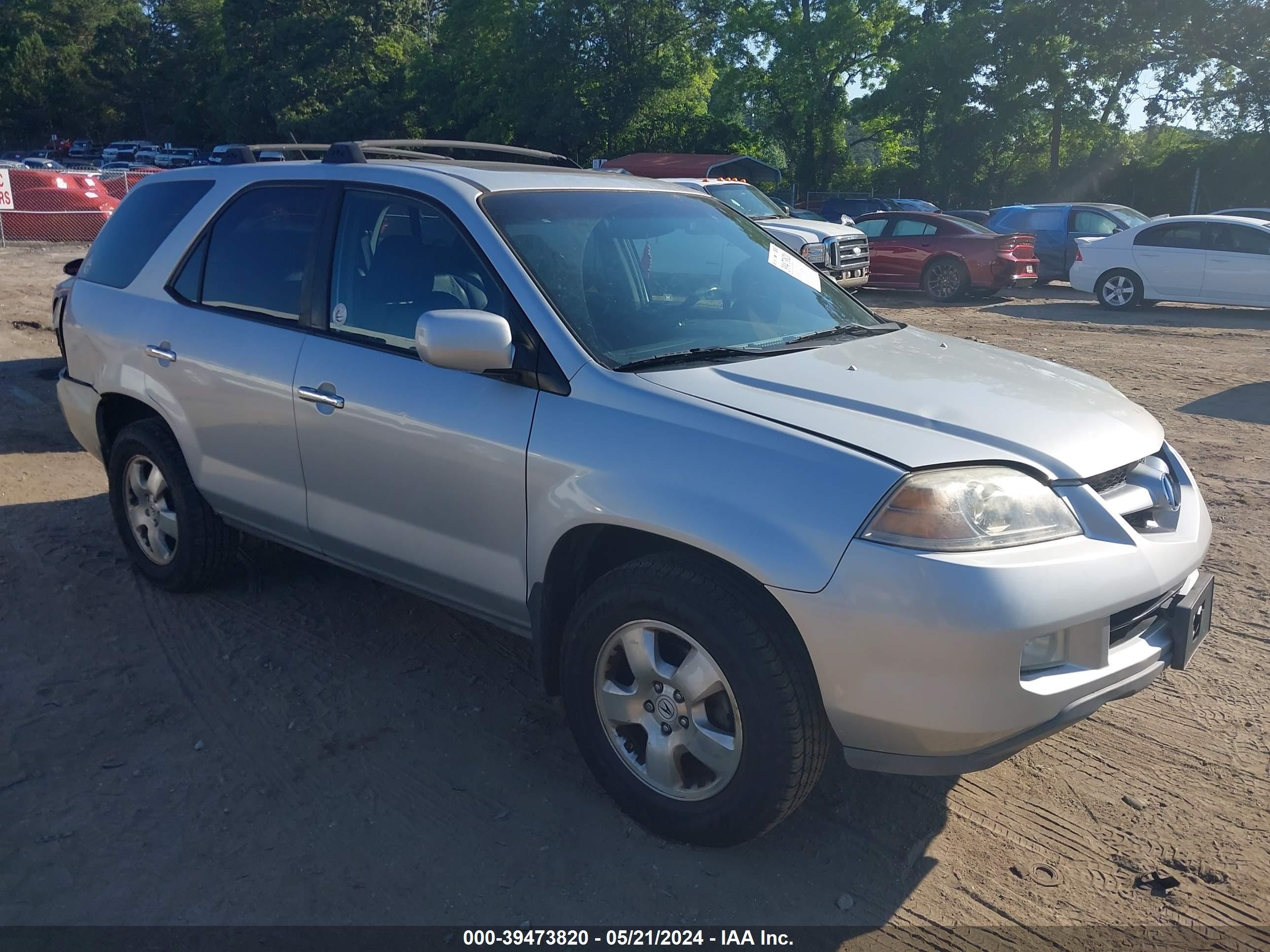 ACURA MDX 2004 2hnyd18274h540444