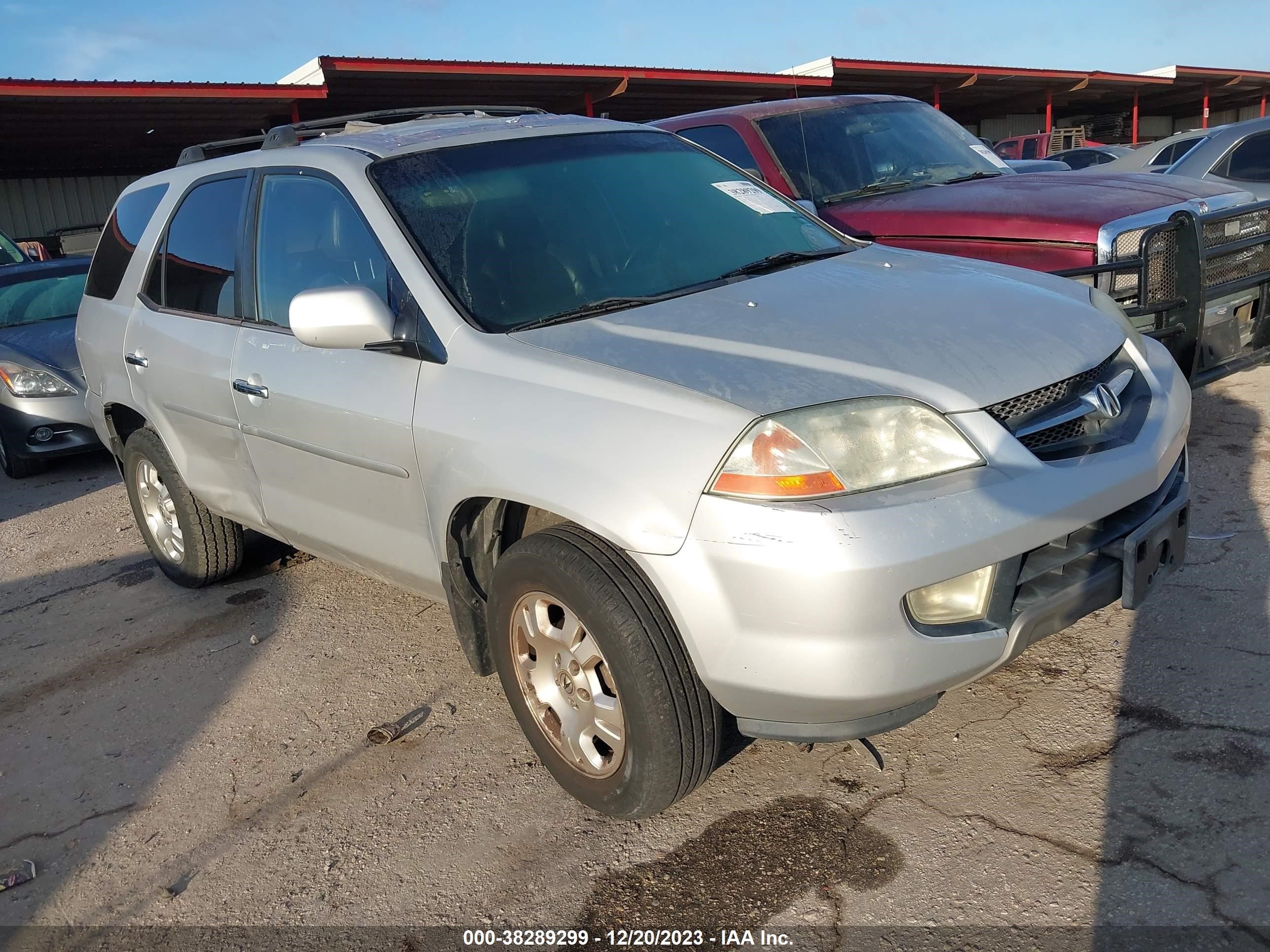 ACURA MDX 2001 2hnyd18281h530193