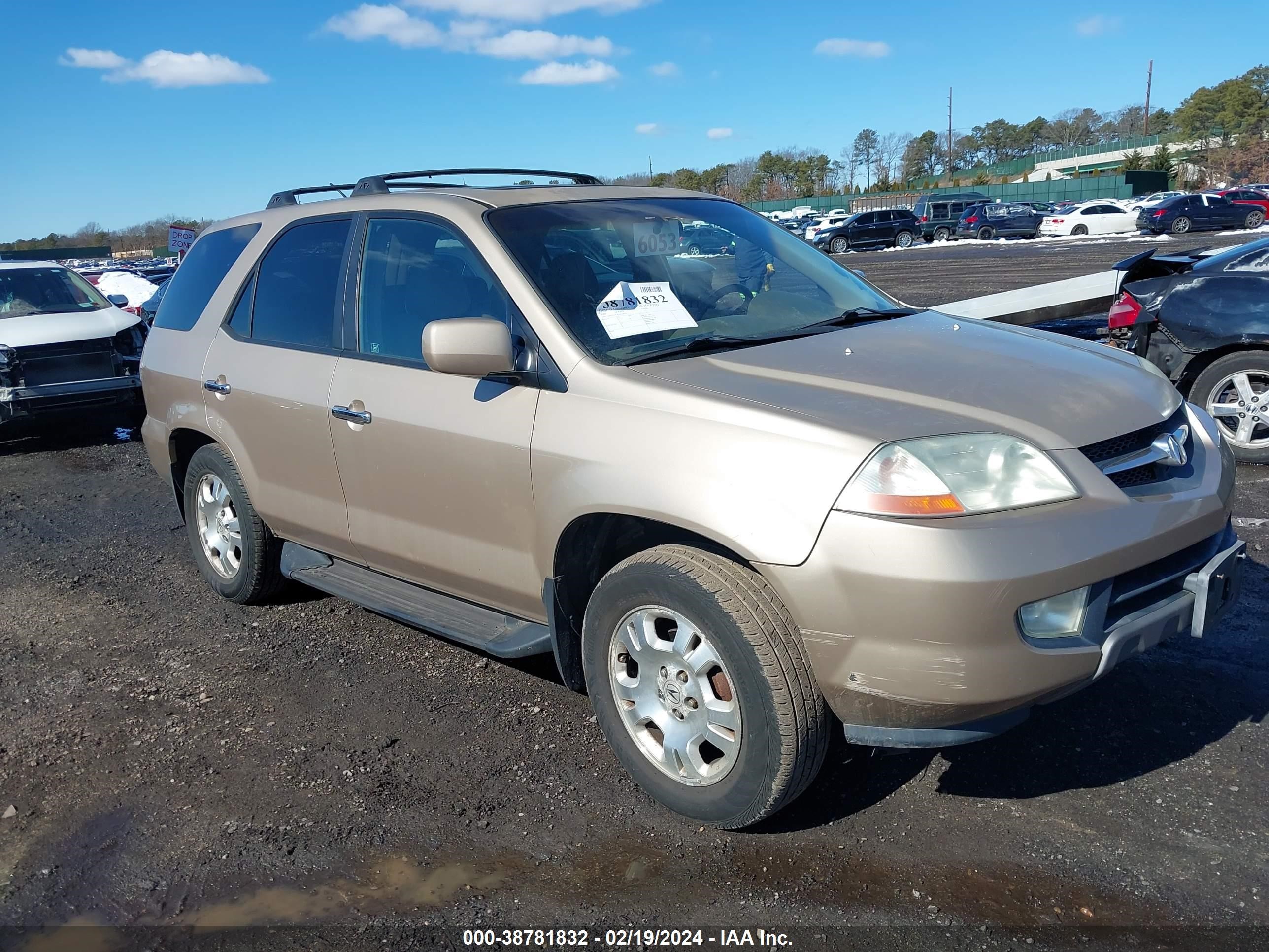 ACURA MDX 2002 2hnyd18282h514979