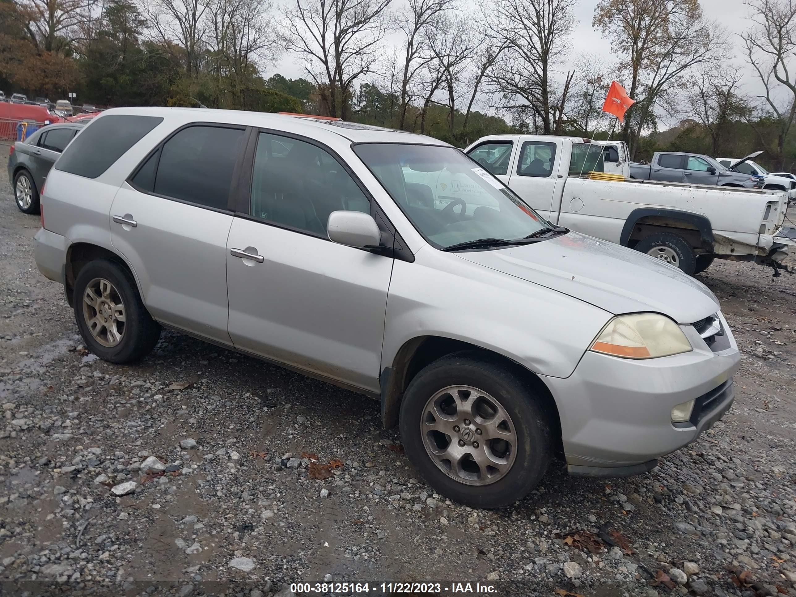 ACURA MDX 2002 2hnyd18282h548419