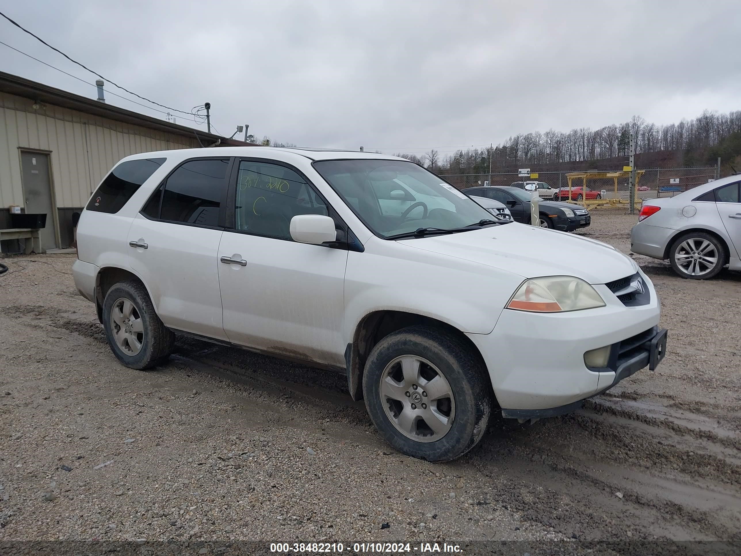 ACURA MDX 2003 2hnyd18283h504325