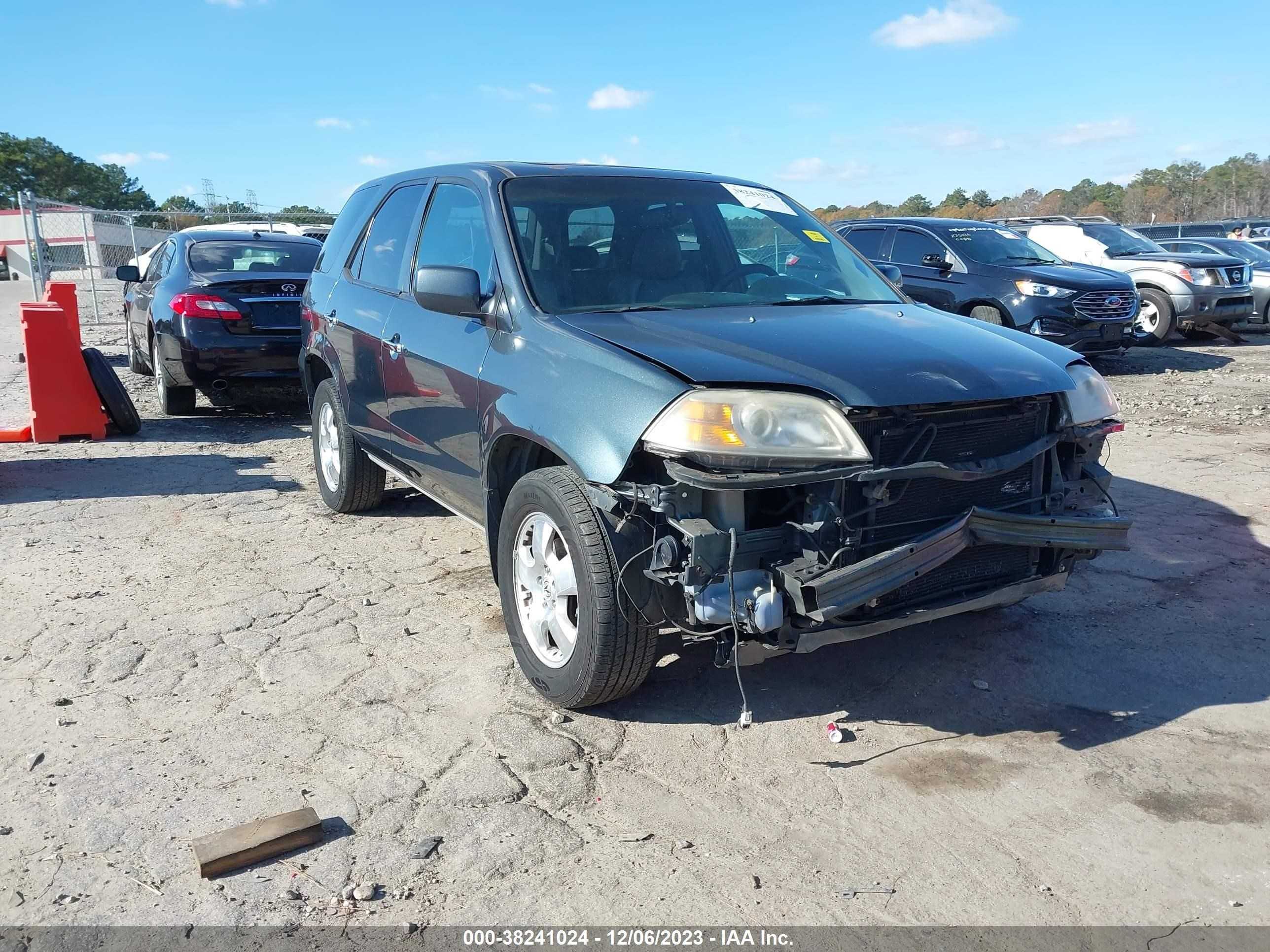 ACURA MDX 2005 2hnyd18285h549073