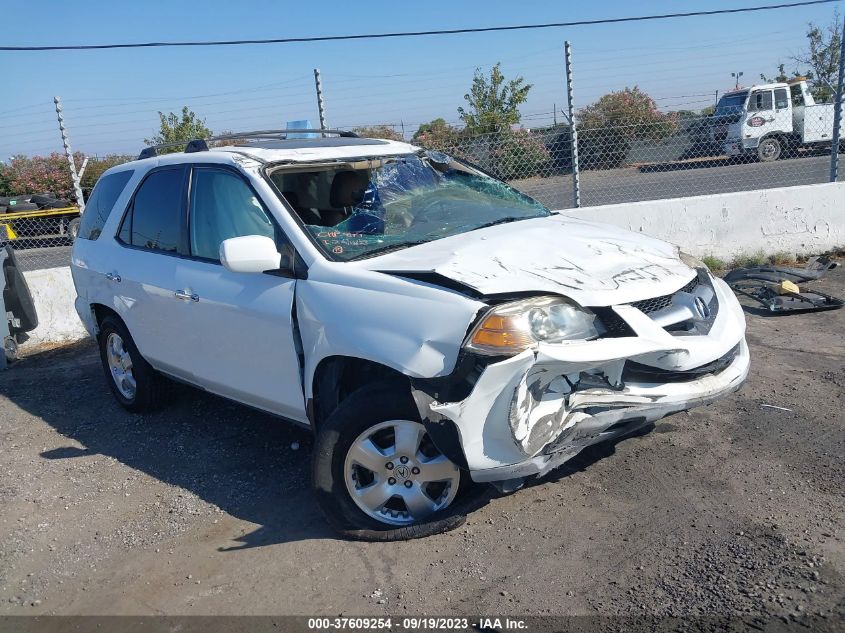 ACURA MDX 2006 2hnyd18286h536518