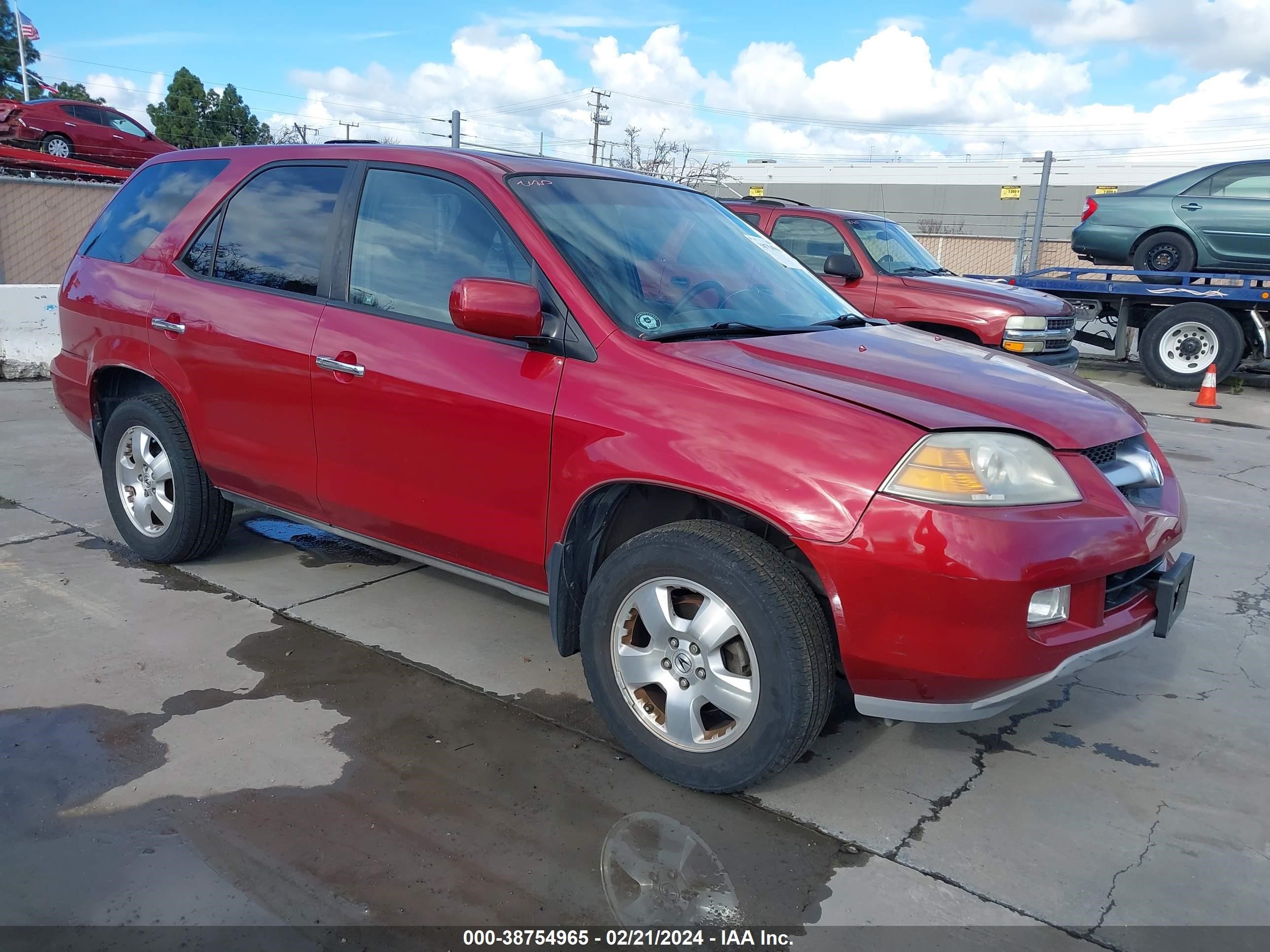 ACURA MDX 2004 2hnyd18294h515447