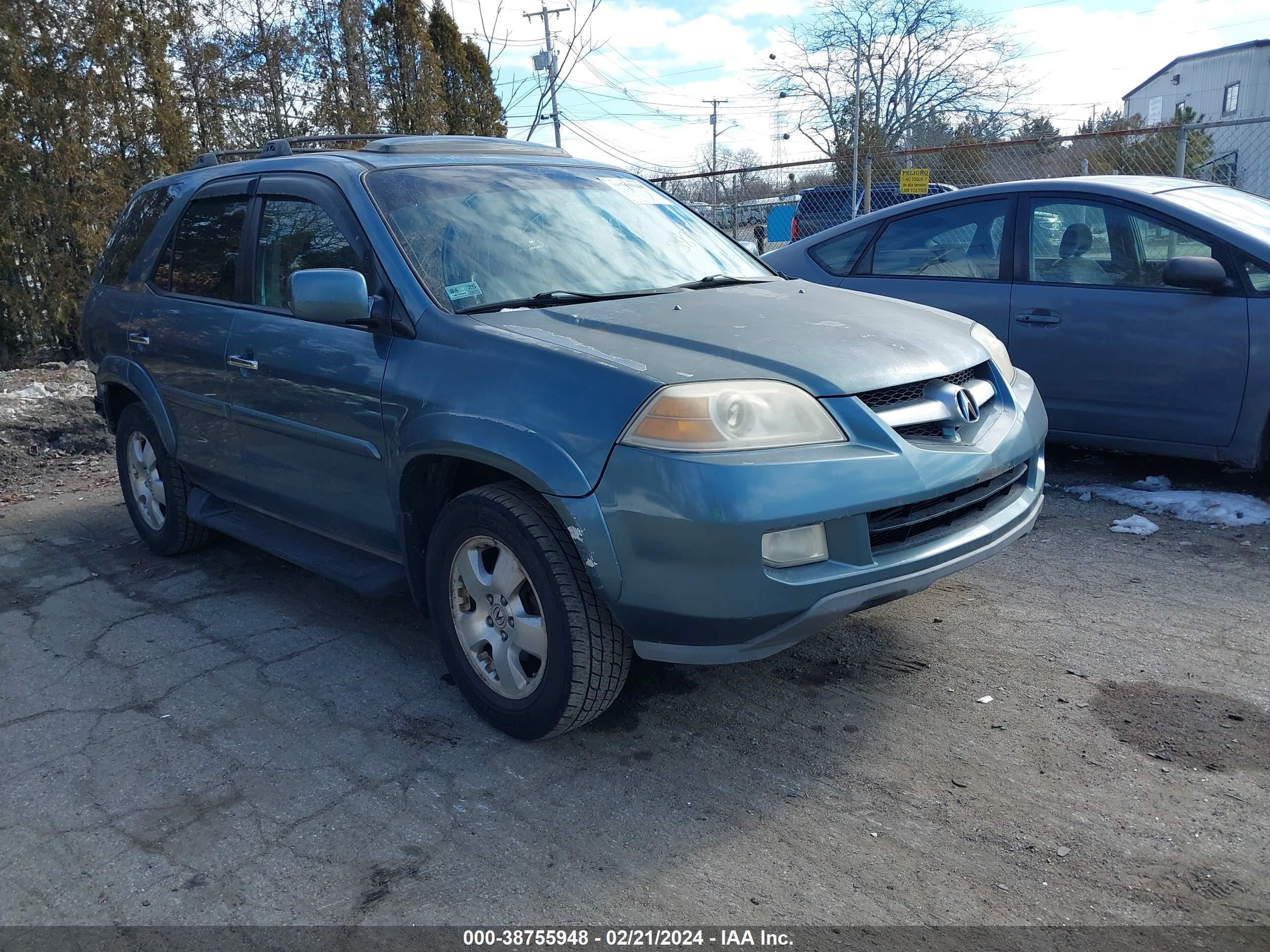 ACURA MDX 2005 2hnyd18295h516471