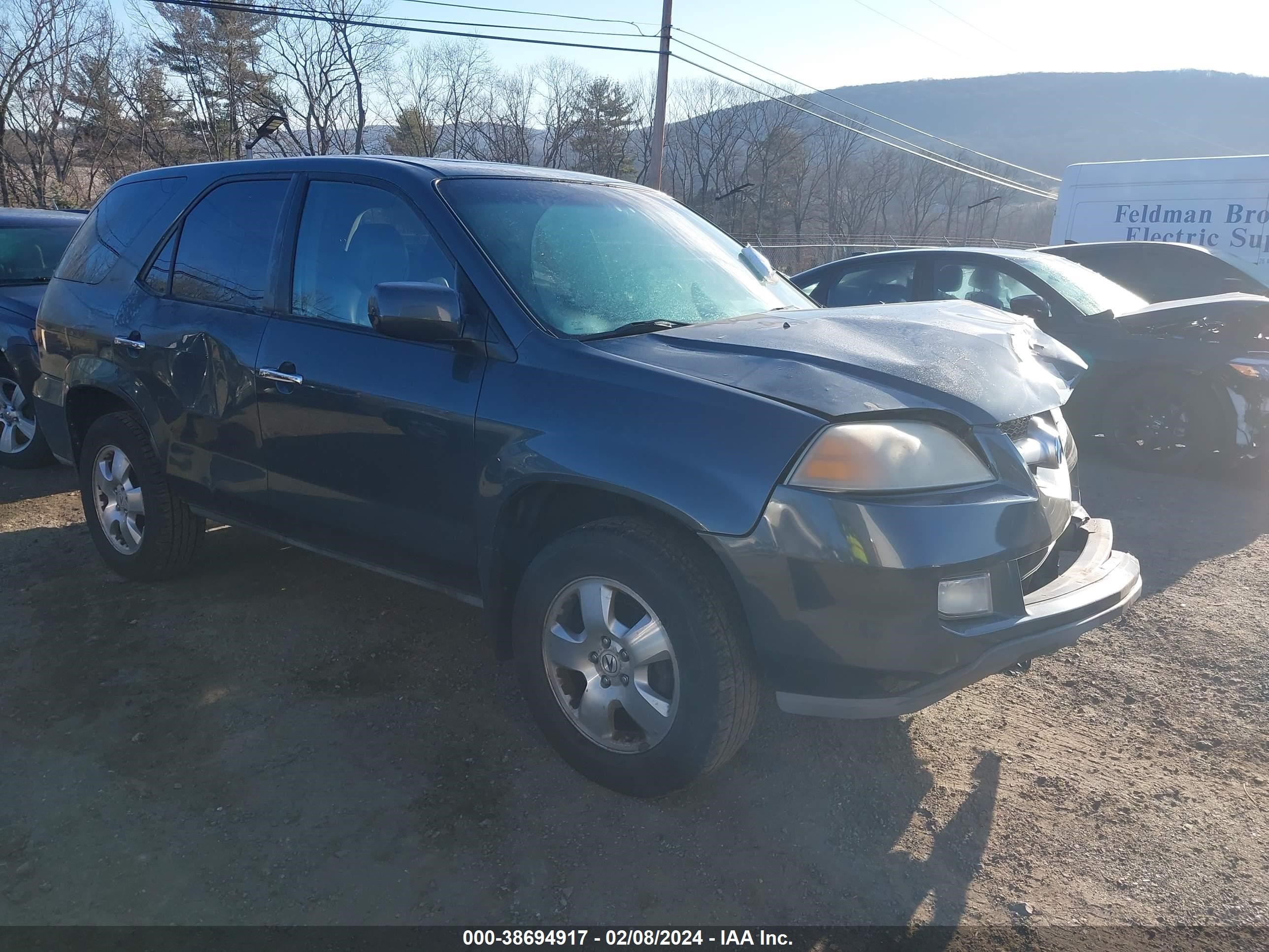 ACURA MDX 2005 2hnyd18295h541368