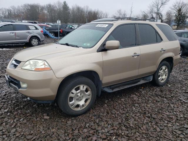 ACURA MDX 2002 2hnyd182x2h545294