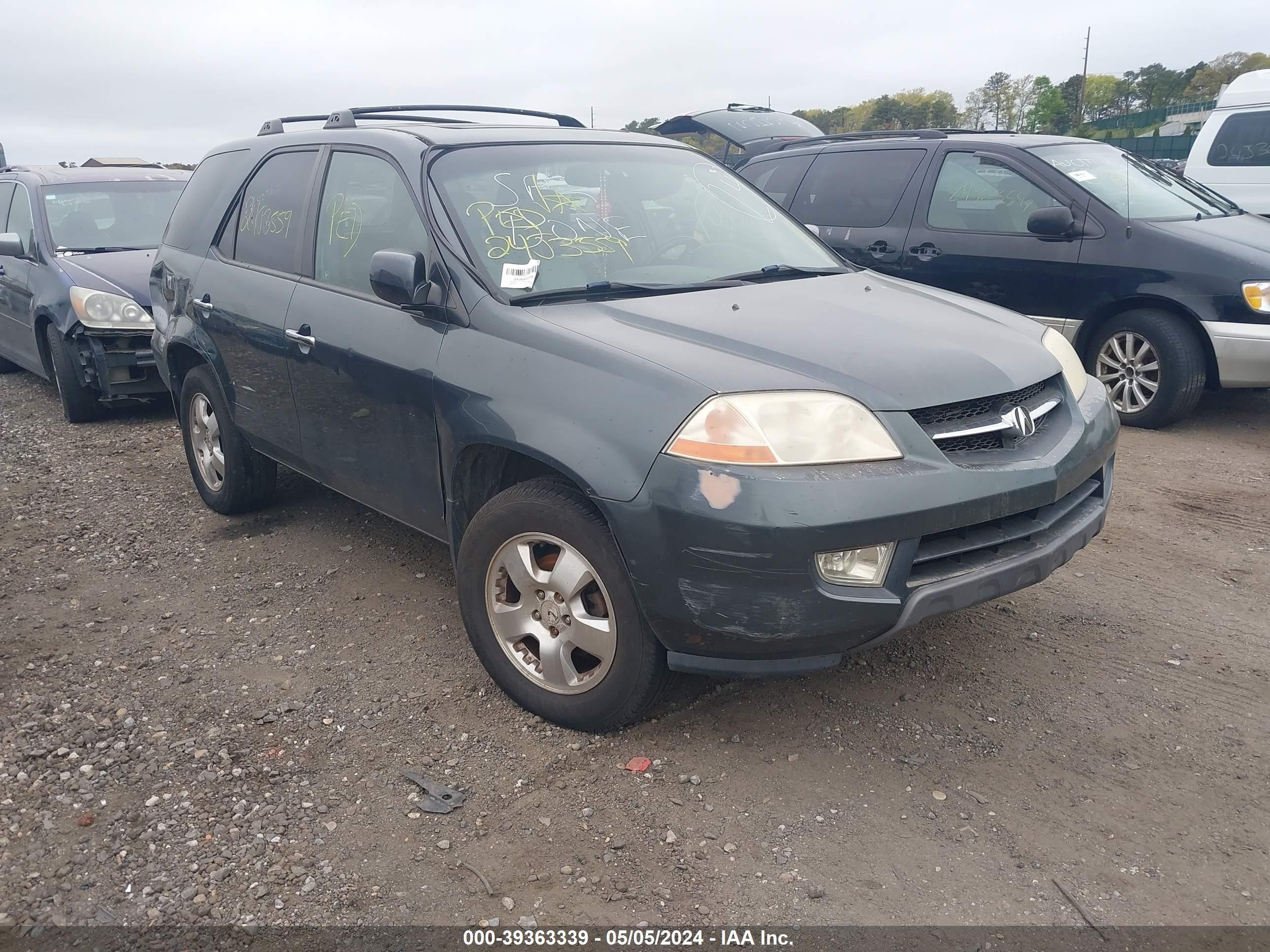 ACURA MDX 2003 2hnyd182x3h545975