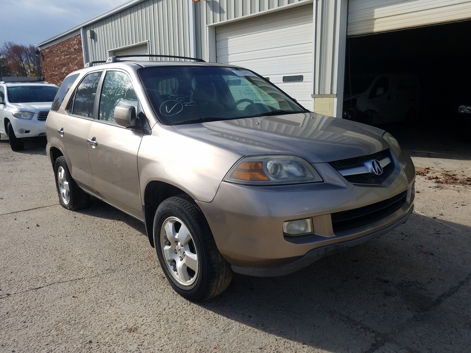 ACURA MDX 2004 2hnyd182x4h516235