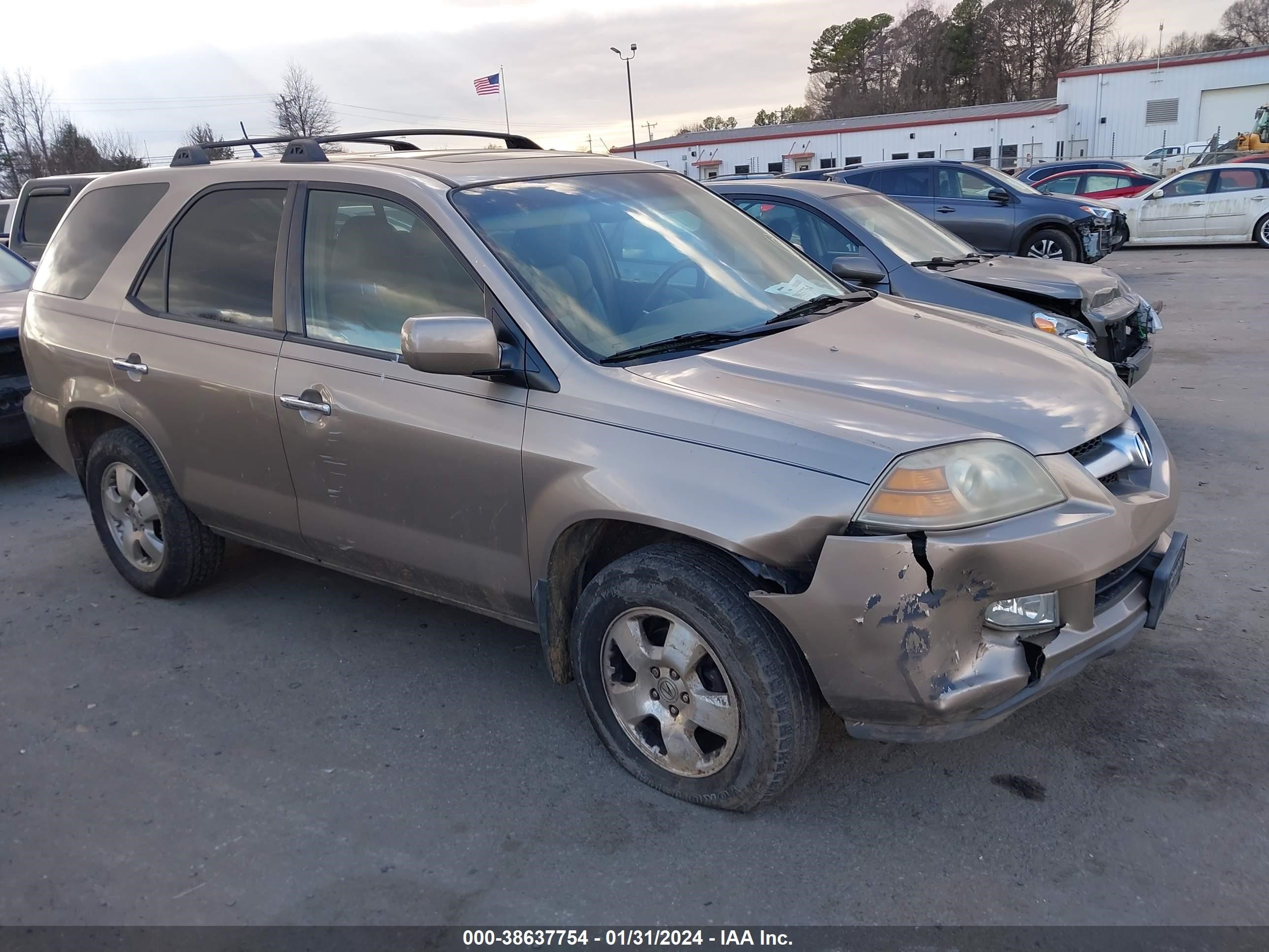 ACURA MDX 2004 2hnyd182x4h531432